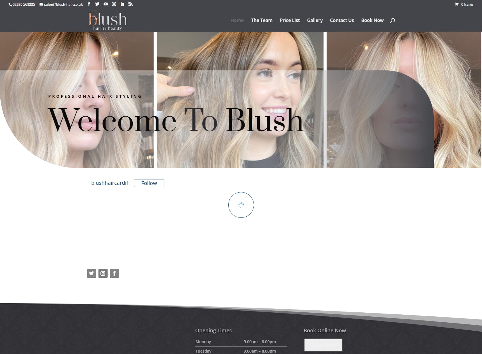 Blush Hairdressing Ltd