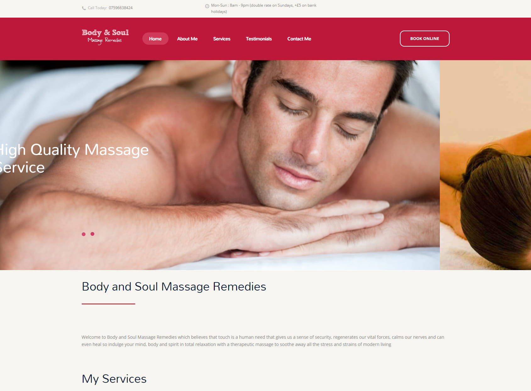 Body & Soul Massage Remedies Peterborough