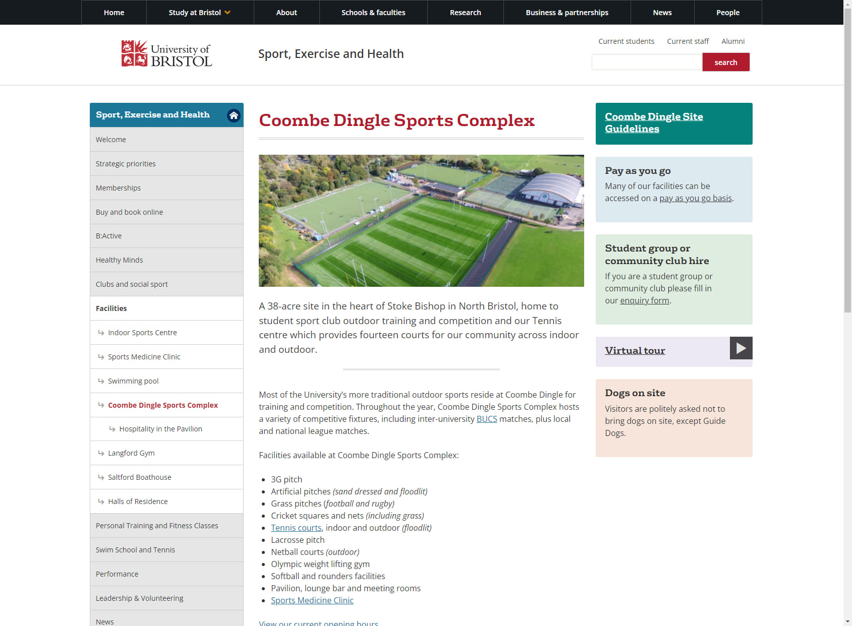Coombe Dingle Sports Complex