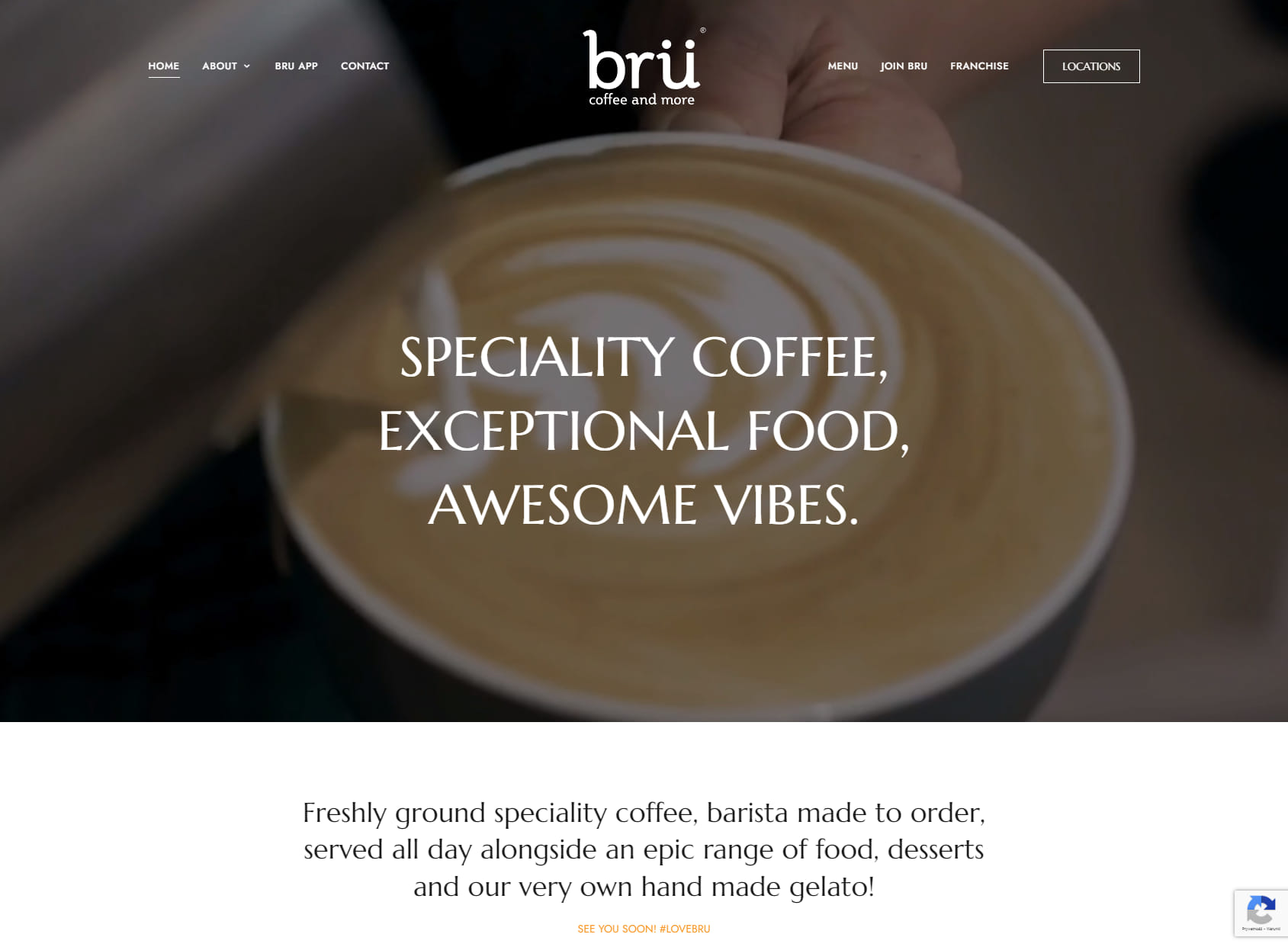 Brü Coffee and Gelato Cardiff
