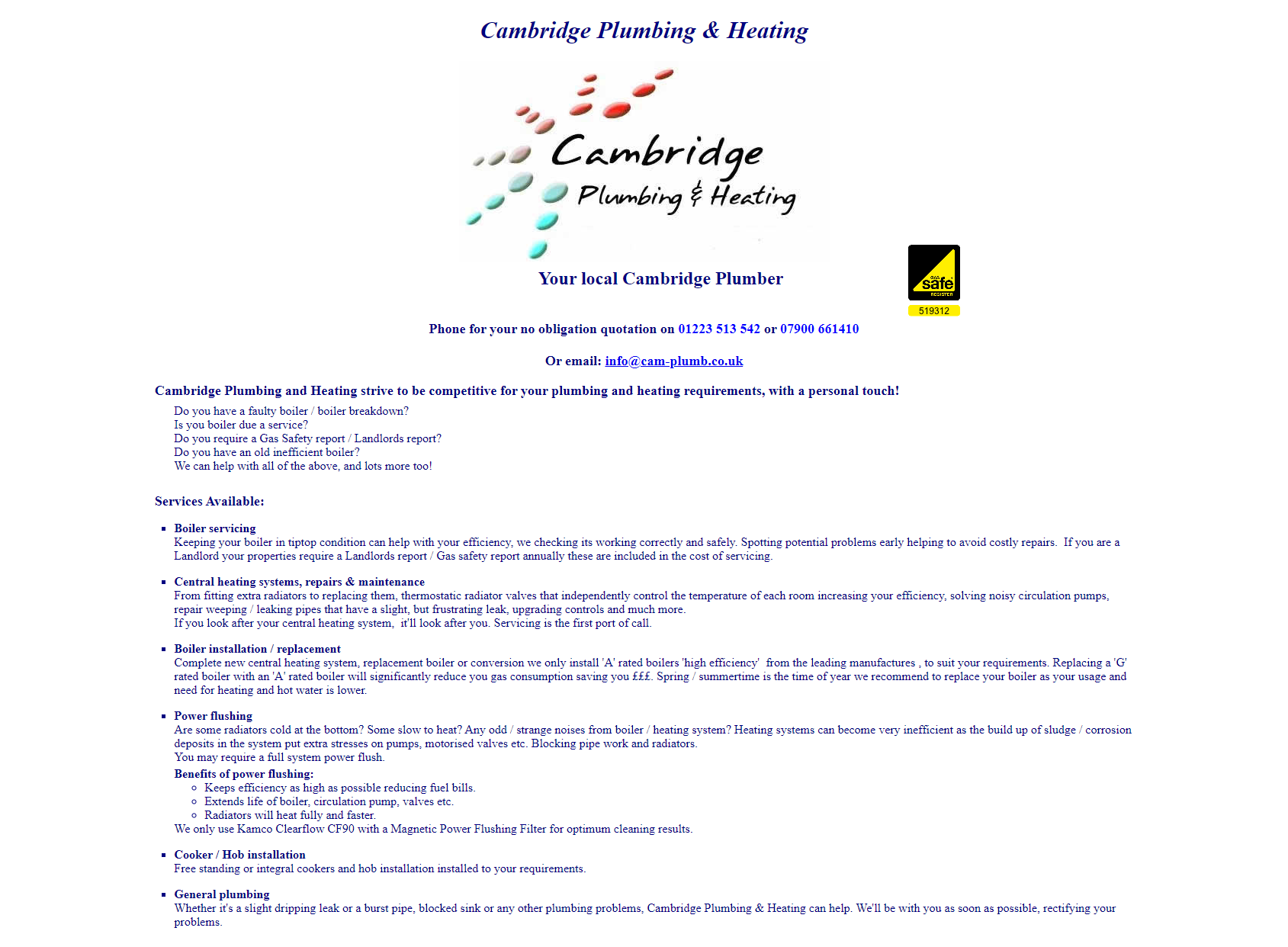 Cambridge Plumbing & Heating