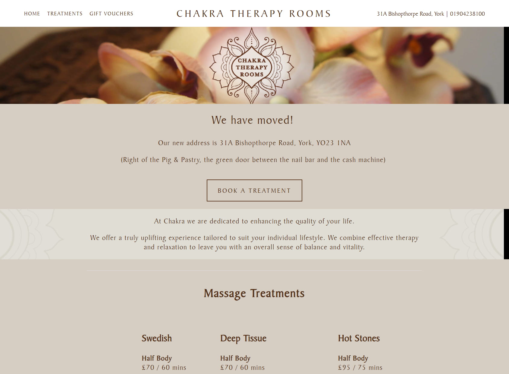Chakra Therapy Rooms