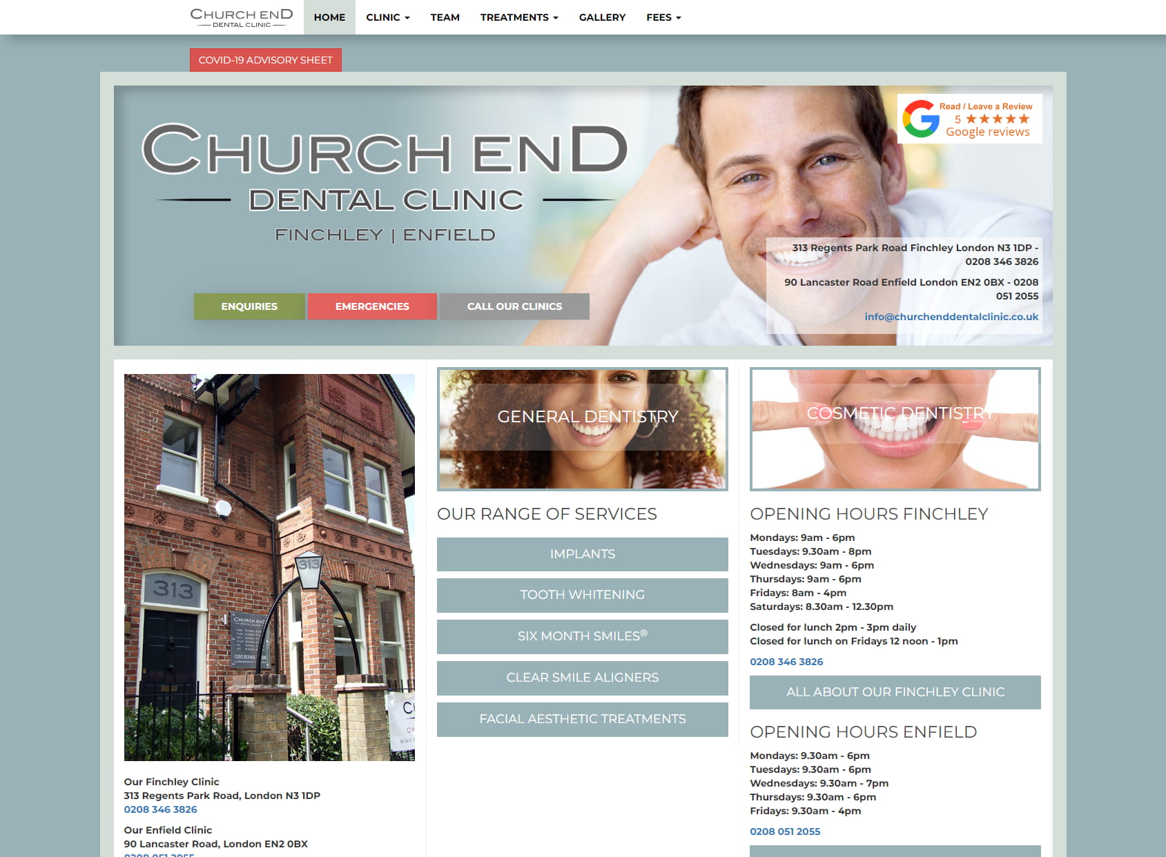 Church End Dental Clinic Enfield