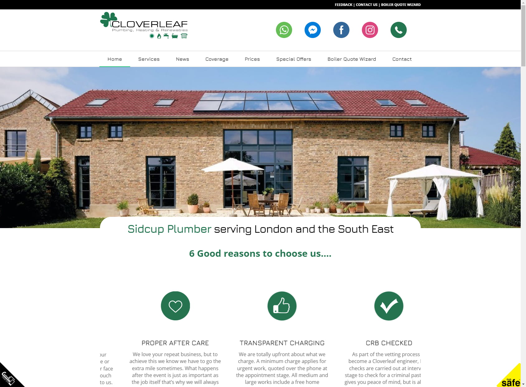 Cloverleaf Plumbing, Heating & Renewables Ltd