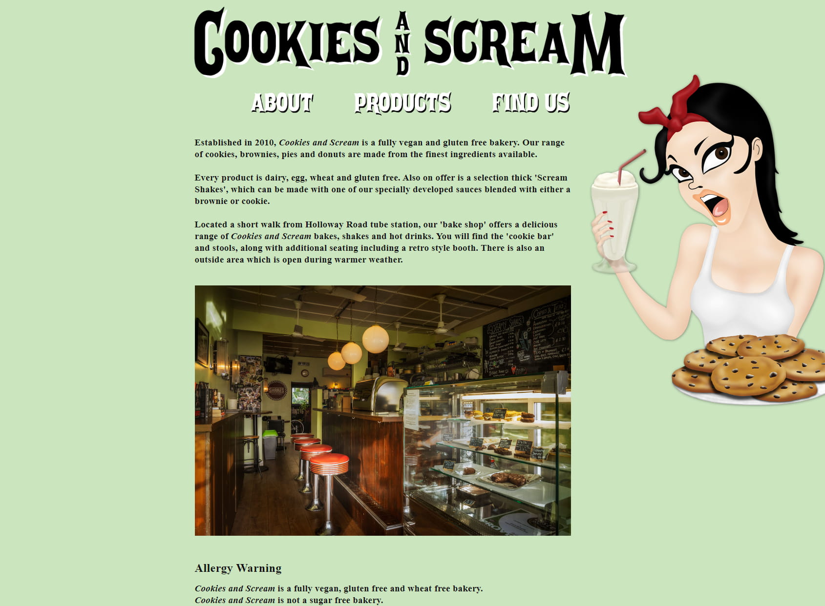 Cookies and Scream (wegańskie i bezglutenowe wypieki)