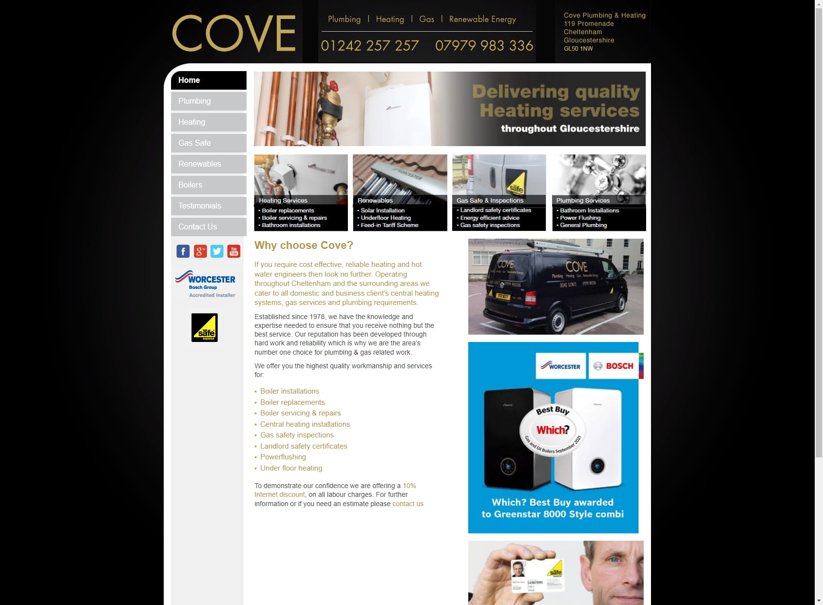 Cove Plumbing & Heating Ltd