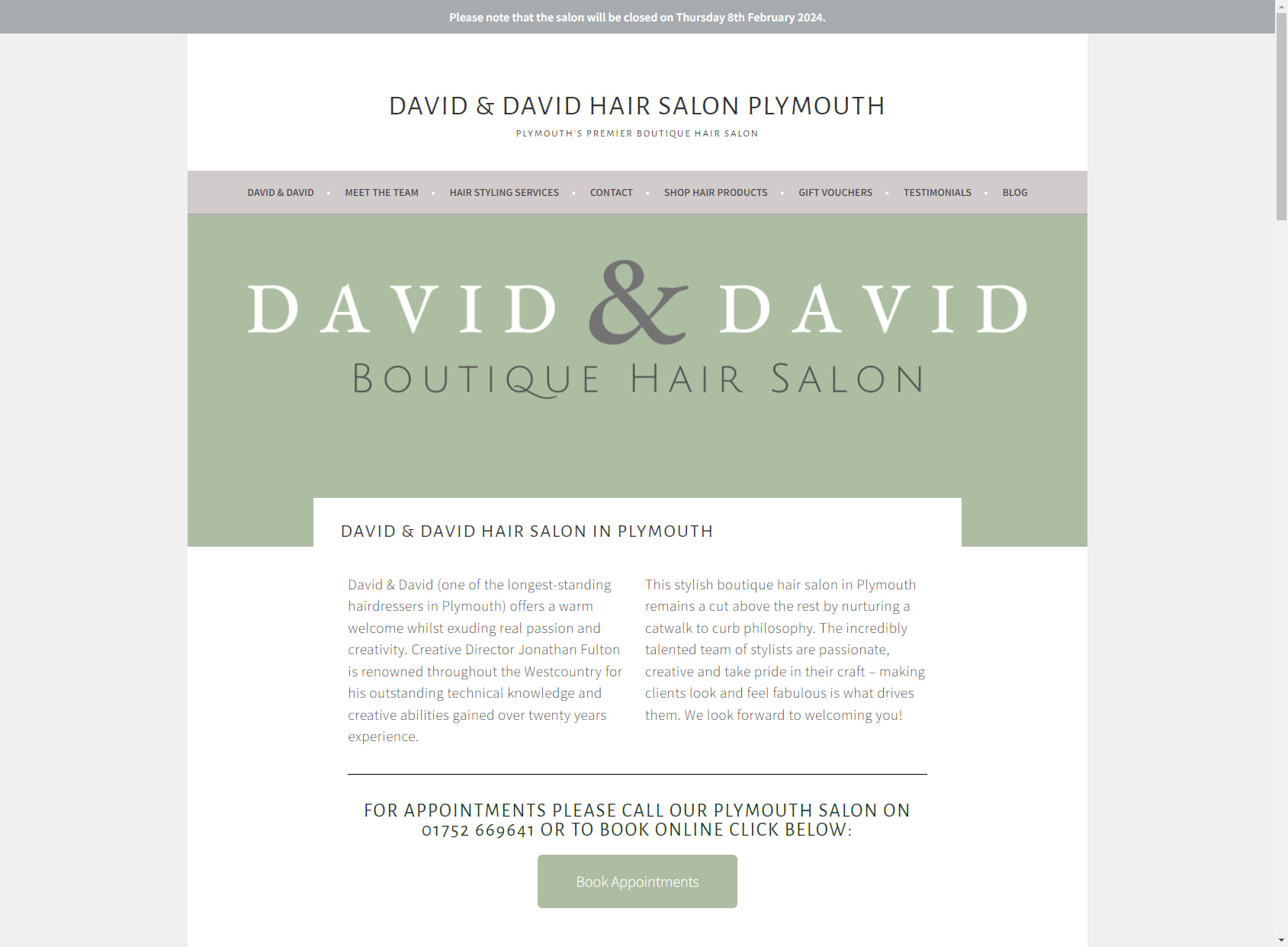 David & David Hair Salon
