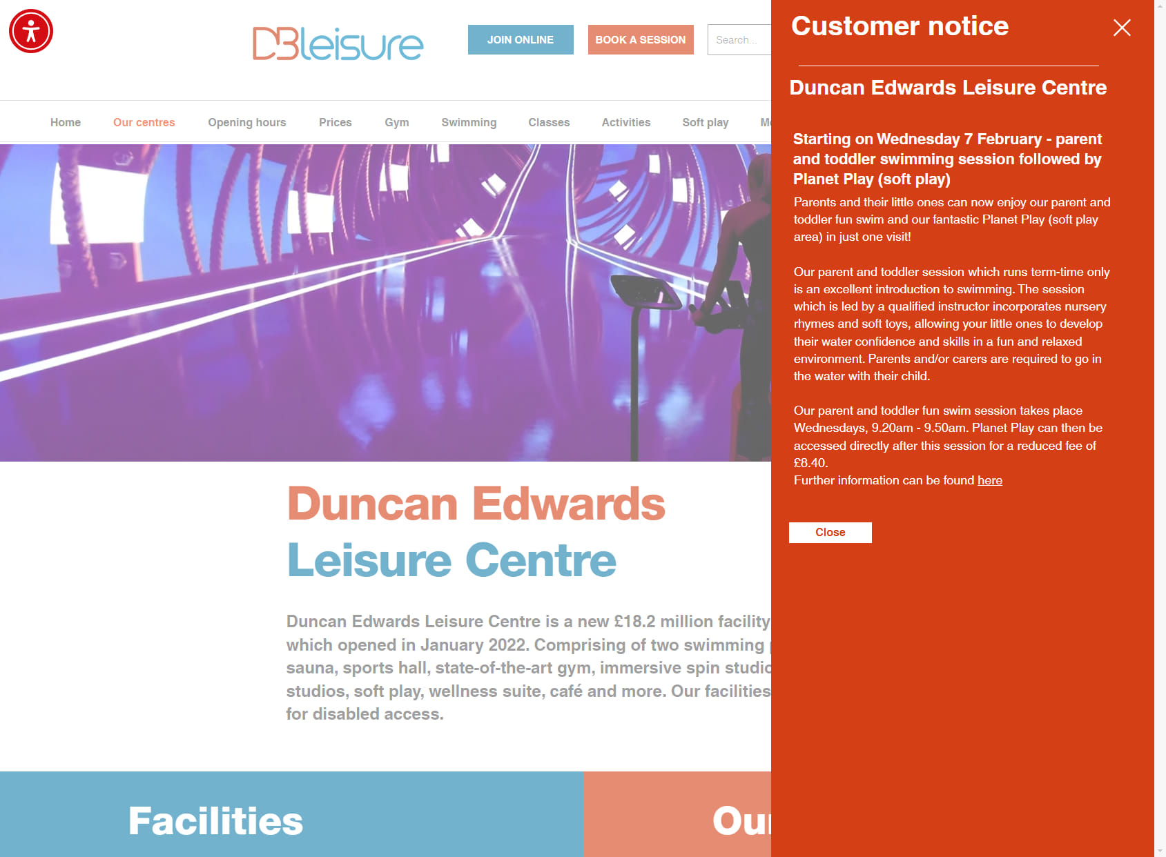 Duncan Edwards Leisure Centre