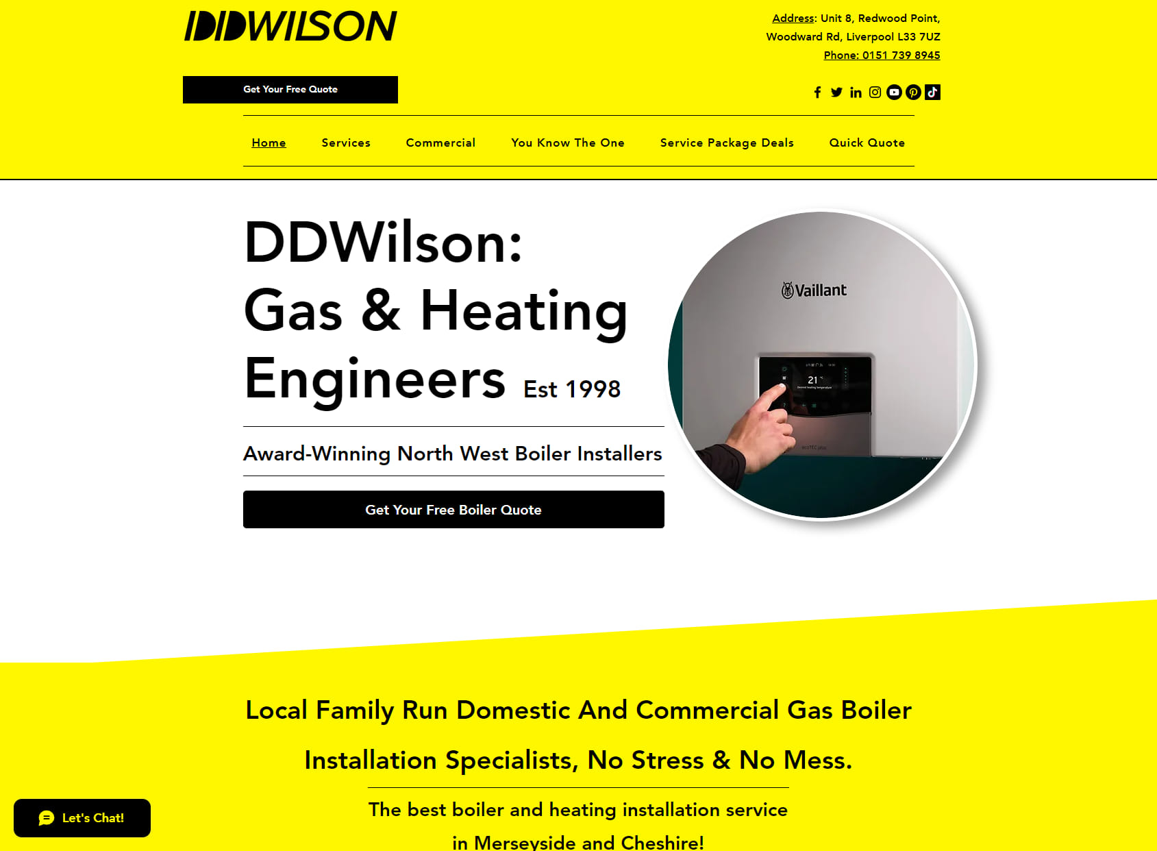 DD Wilson Gas And Heating Engineers Ltd
