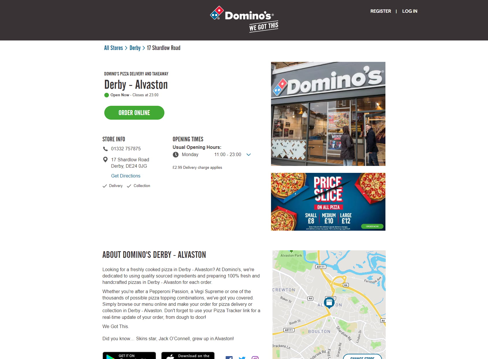 Domino's Pizza - Derby - Alvaston
