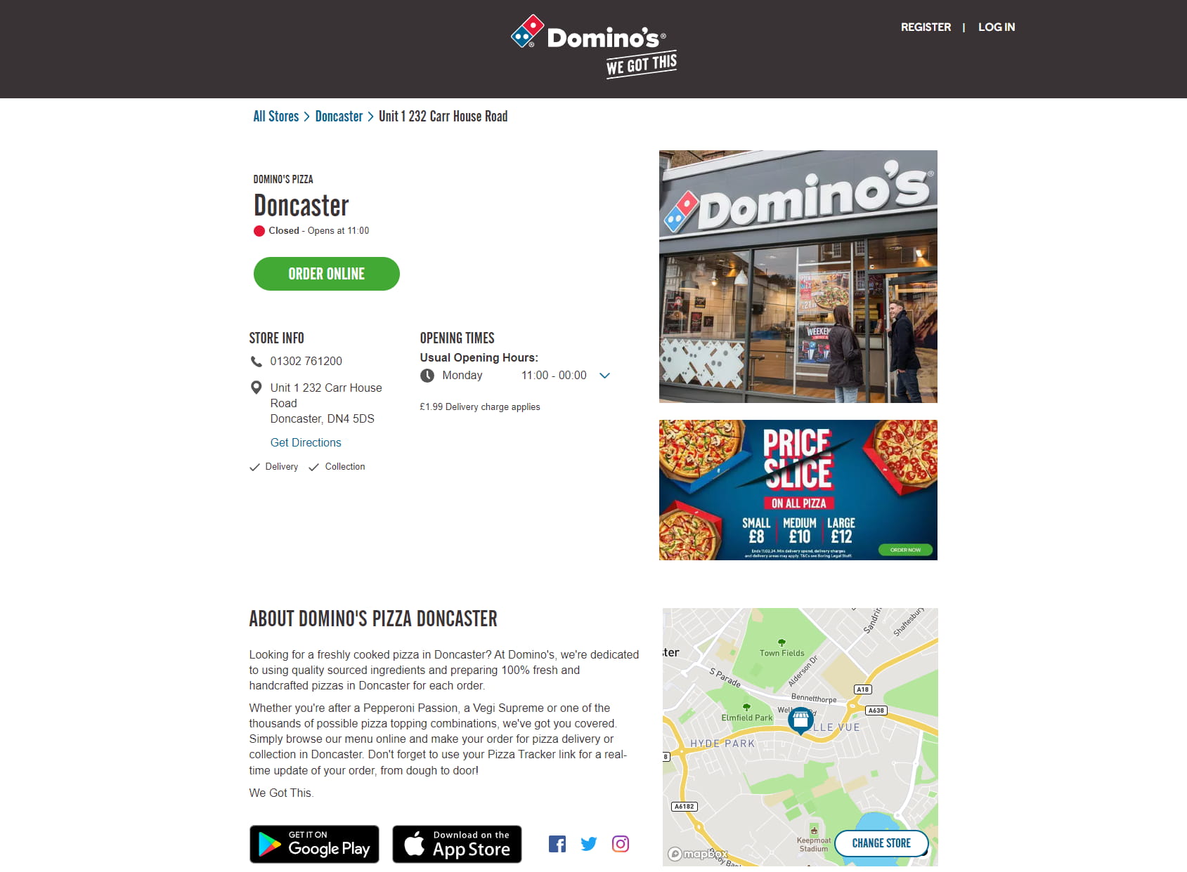 Domino's Pizza - Doncaster