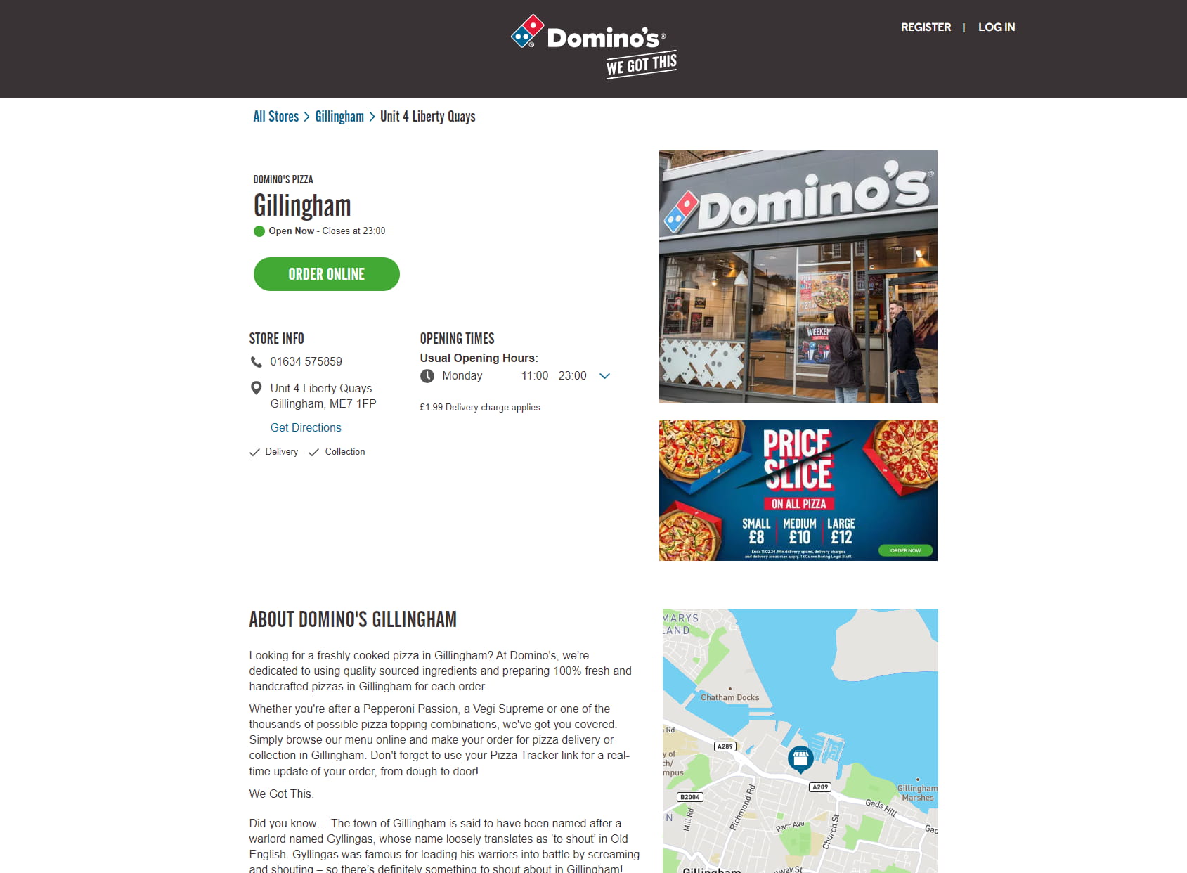 Domino's Pizza - Gillingham