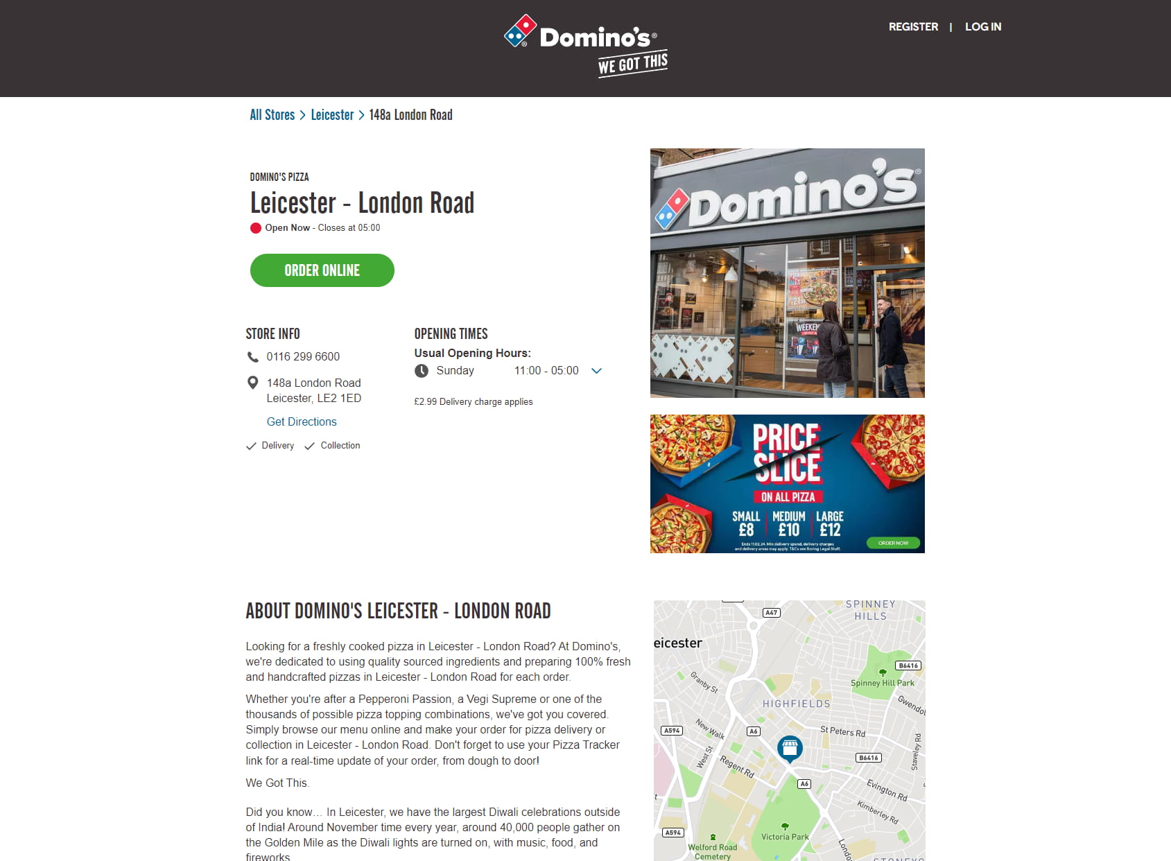 Domino's Pizza - Leicester - London Road