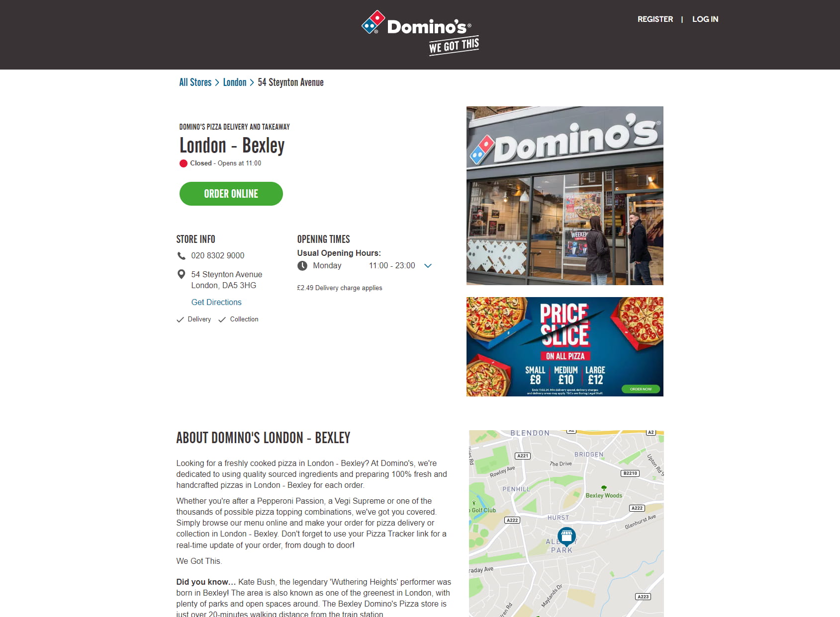 Domino's Pizza - London - Bexley