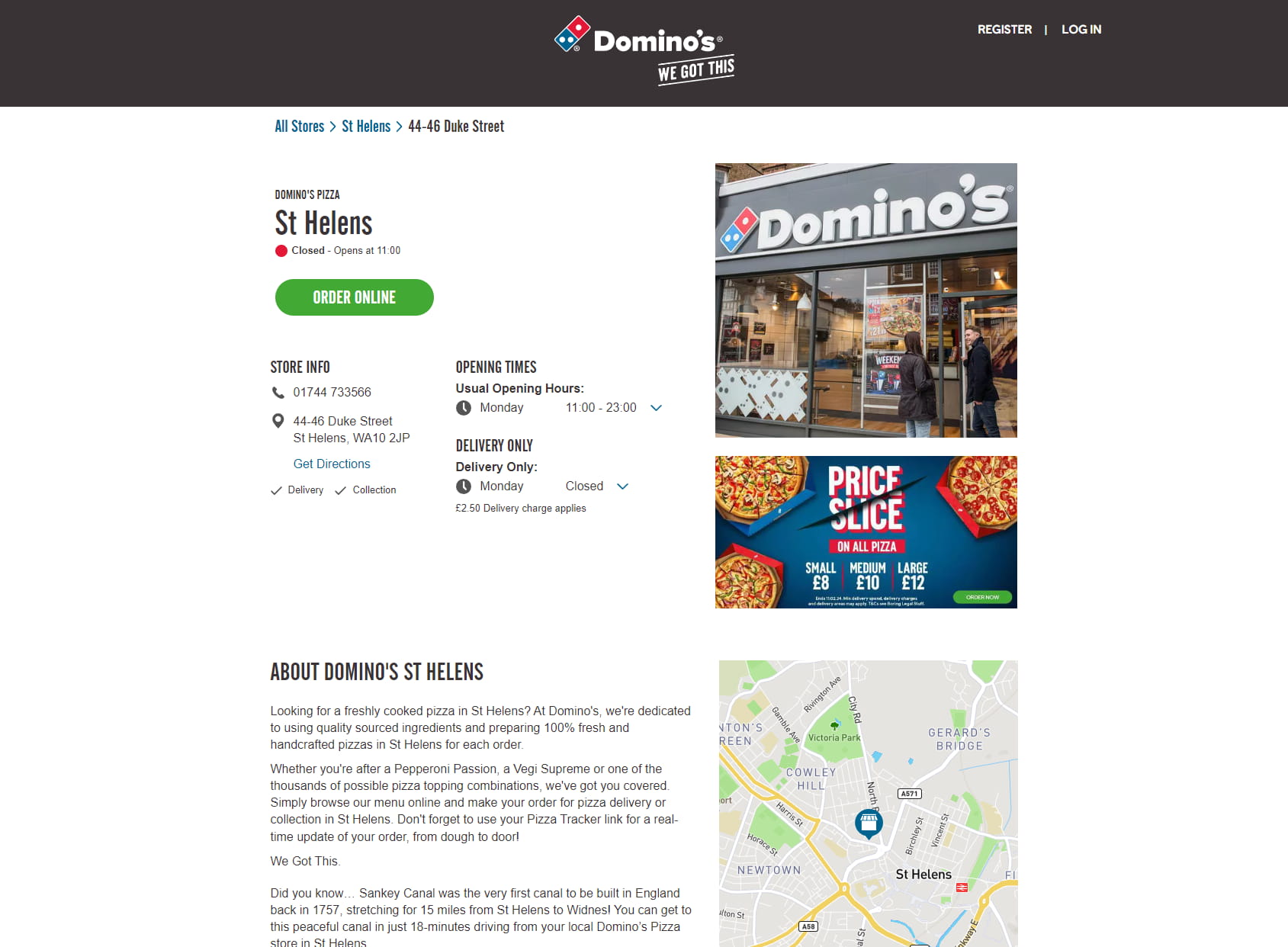 Domino's Pizza - St Helens