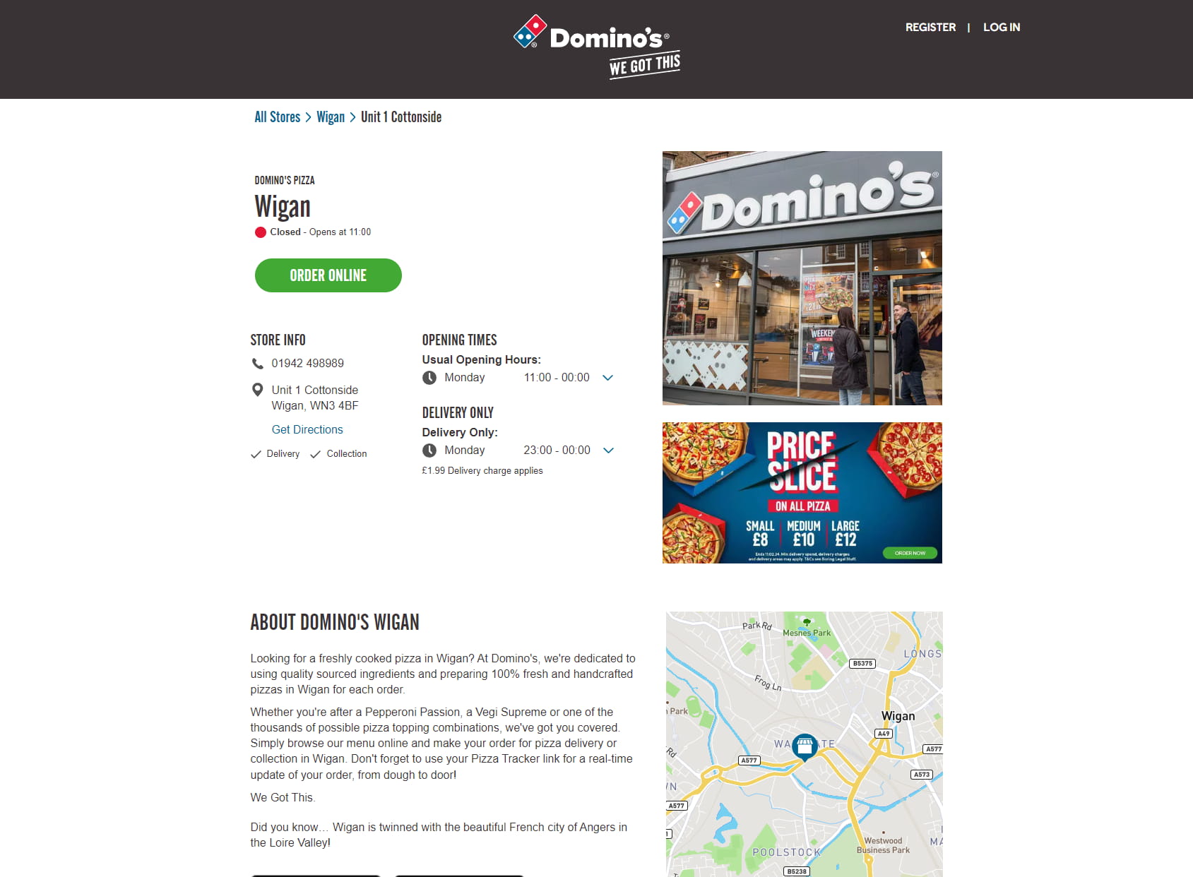 Domino's Pizza - Wigan