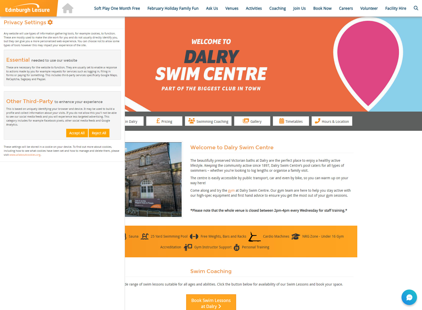 Dalry Swim Centre