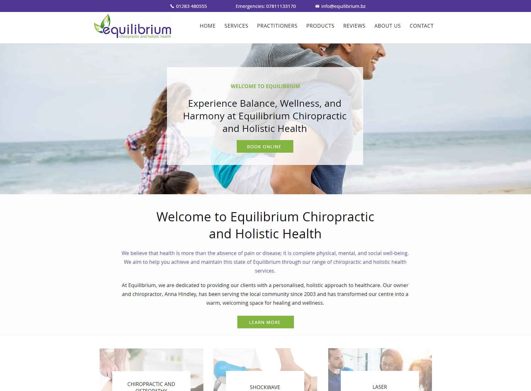 Equilibrium Chiropractic and Holistic Health