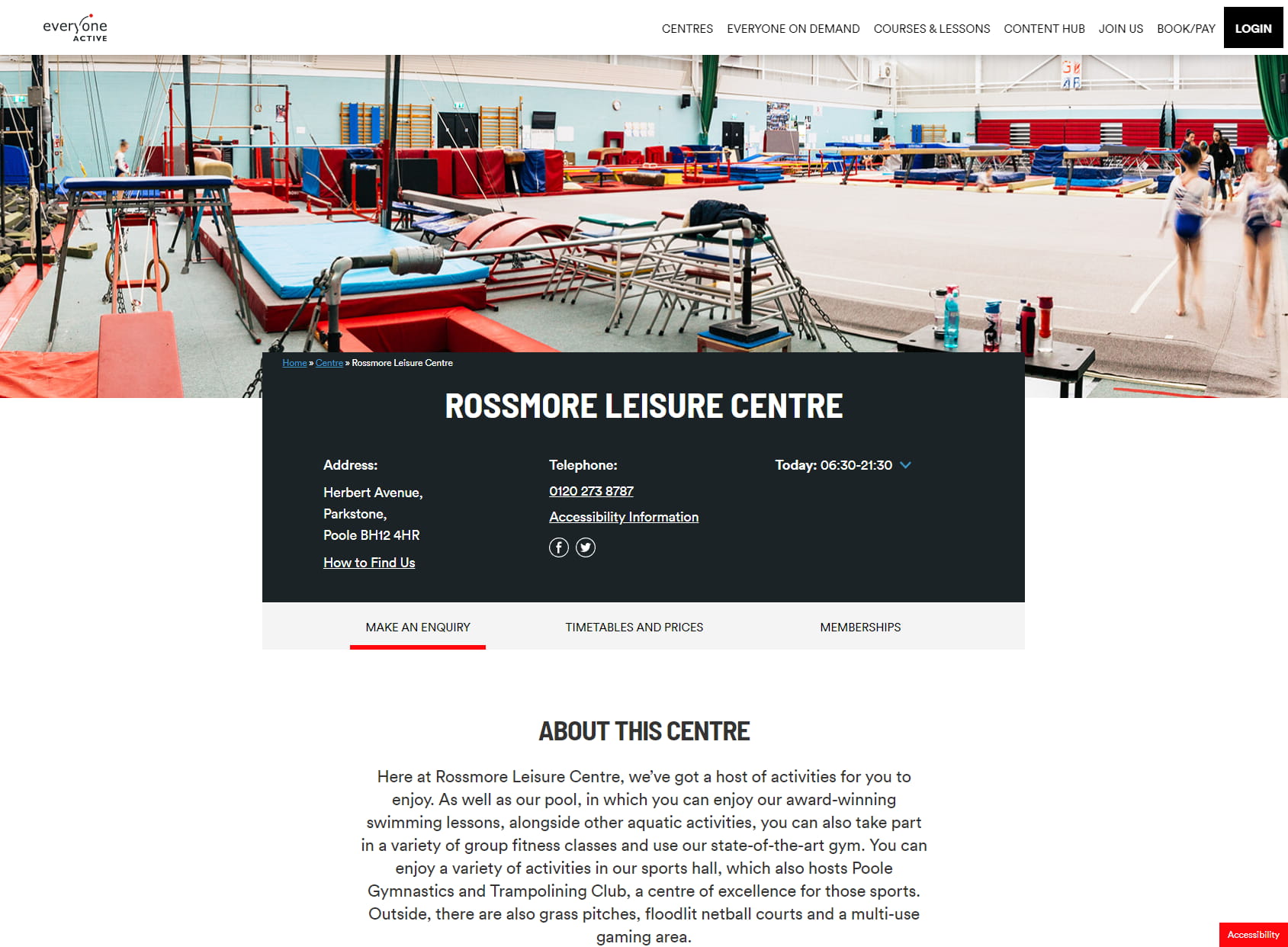Rossmore Leisure Centre