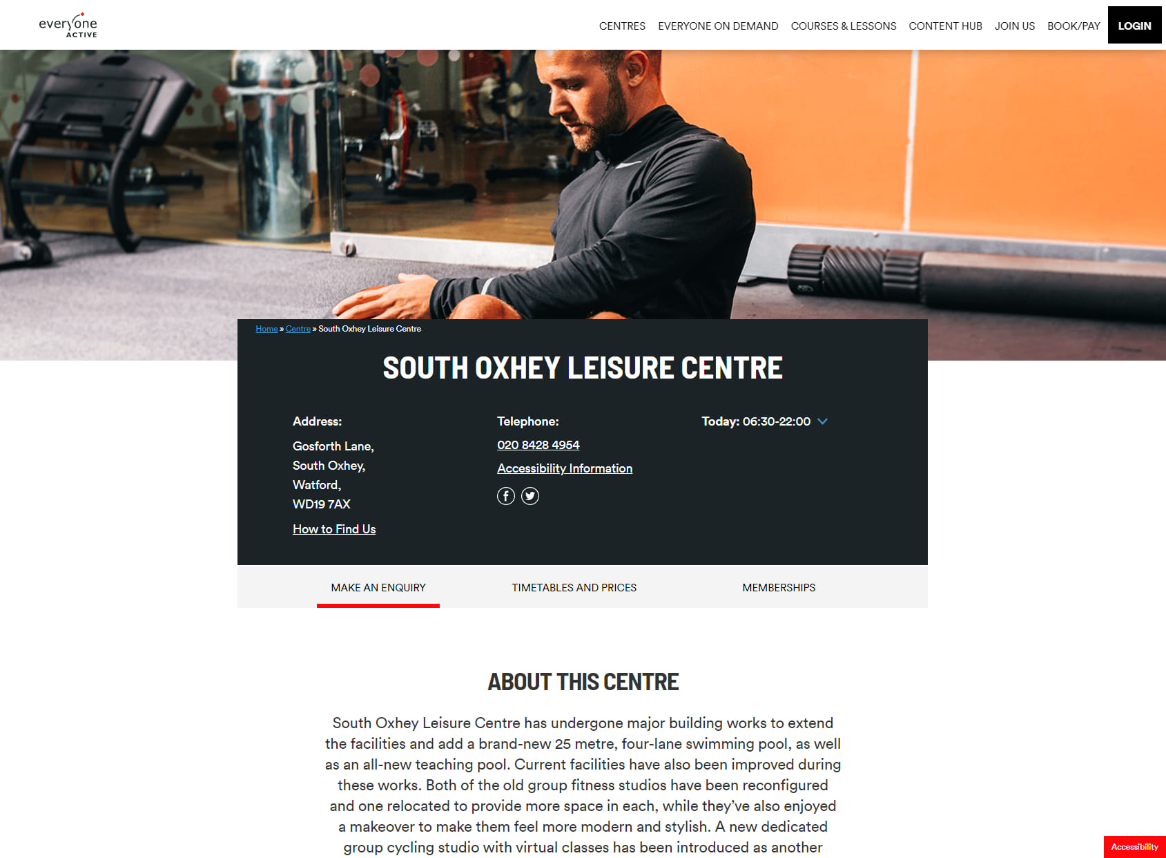 South Oxhey Leisure Centre
