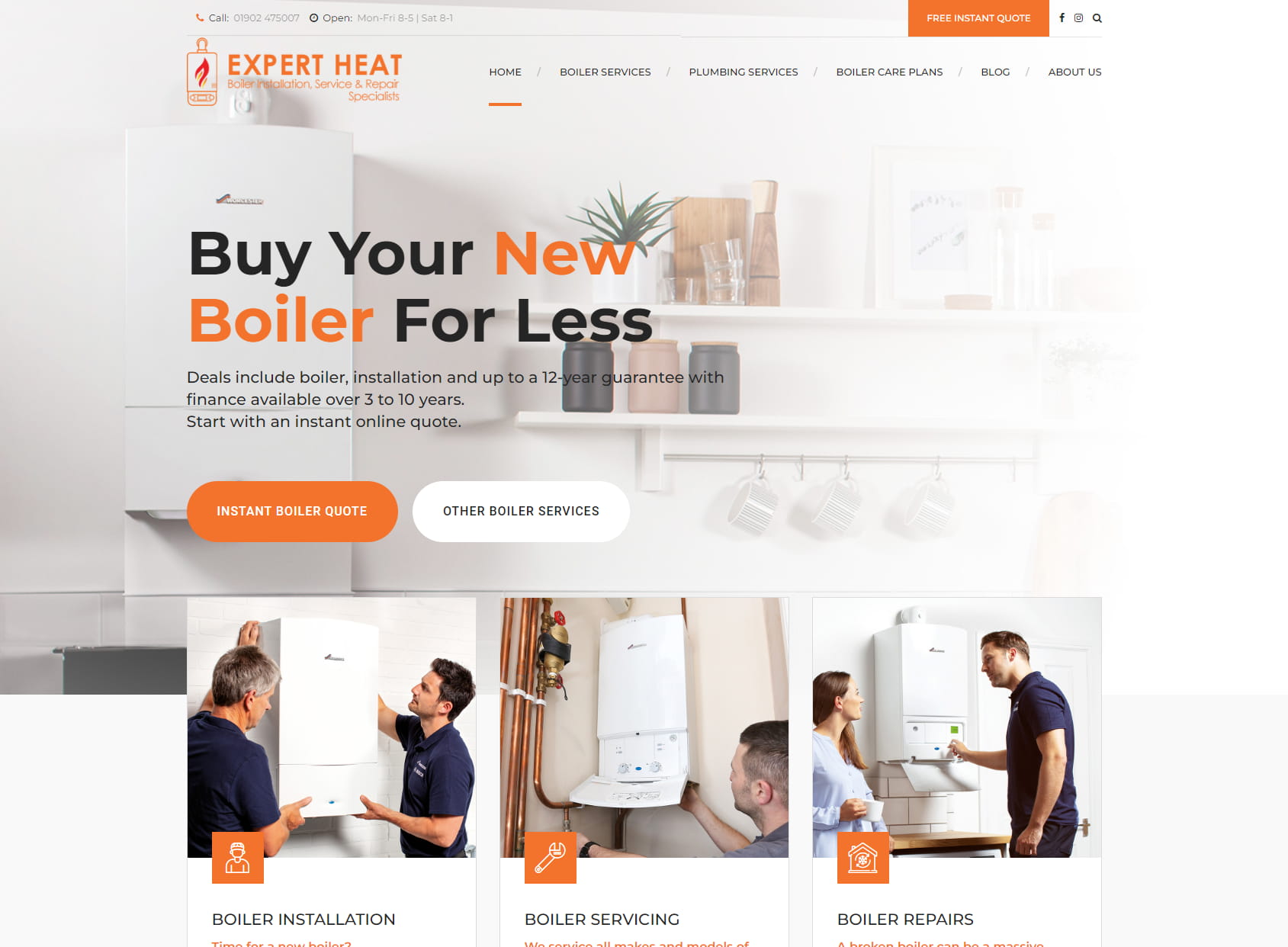 Expert Heat Limited - Boiler Services In Wolverhampton