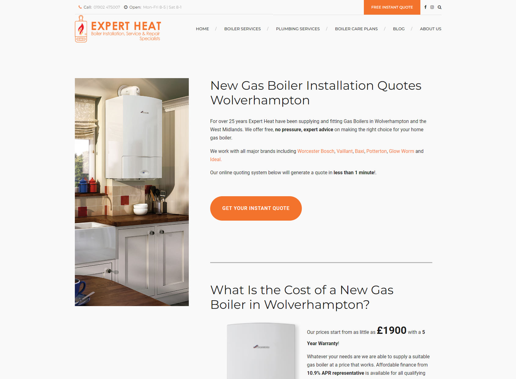 C H PLUMBING AND HEATING SERVICES