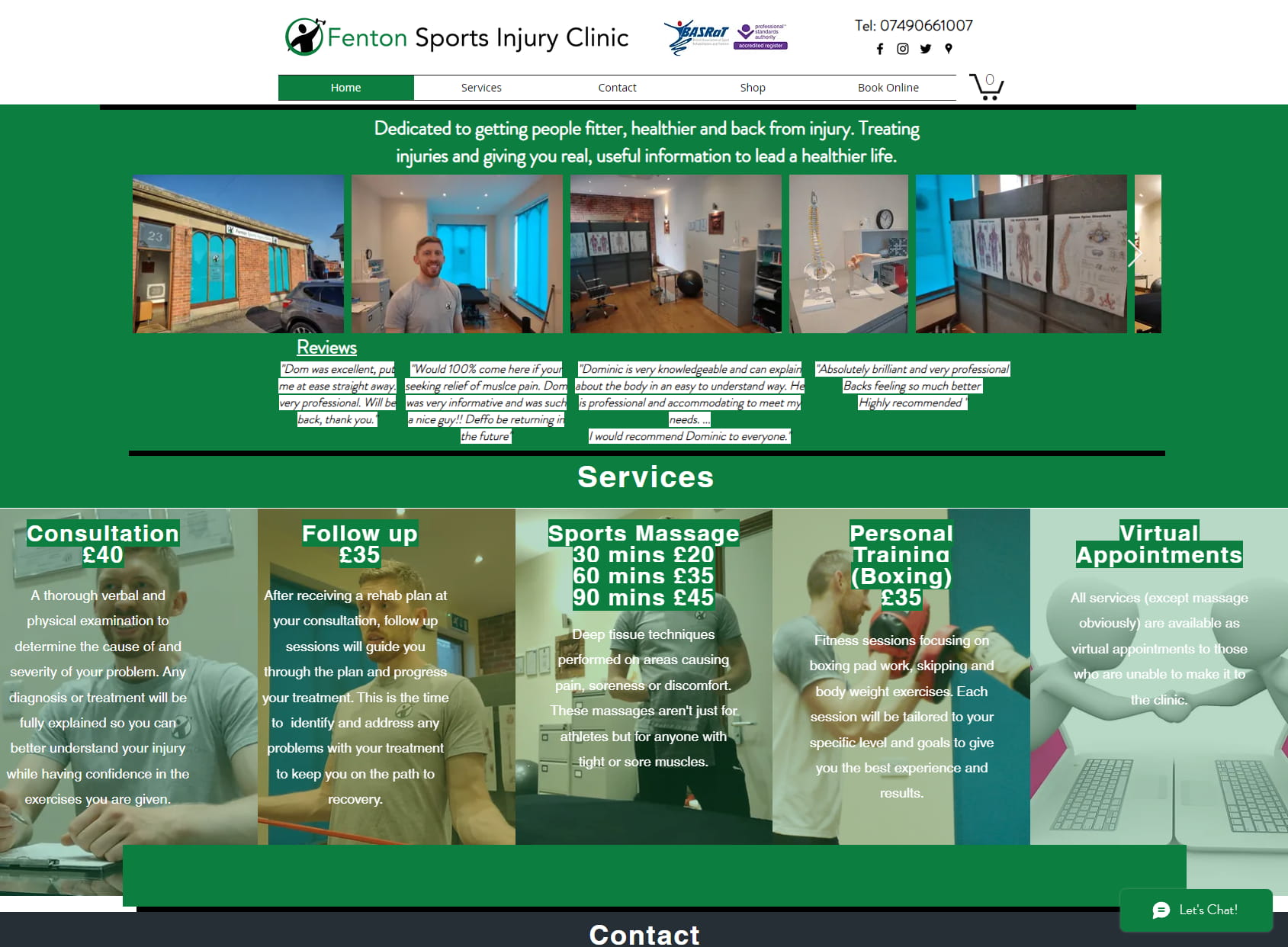 Fenton Sports Injury Clinic