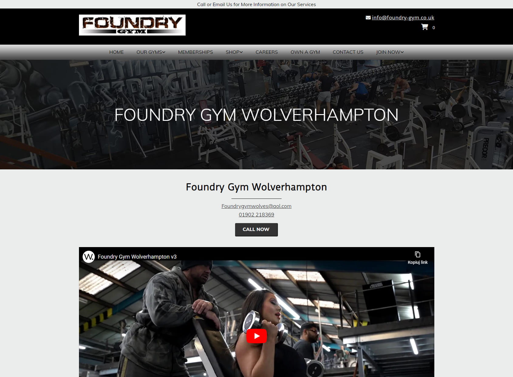 Foundry Gym Wolverhampton