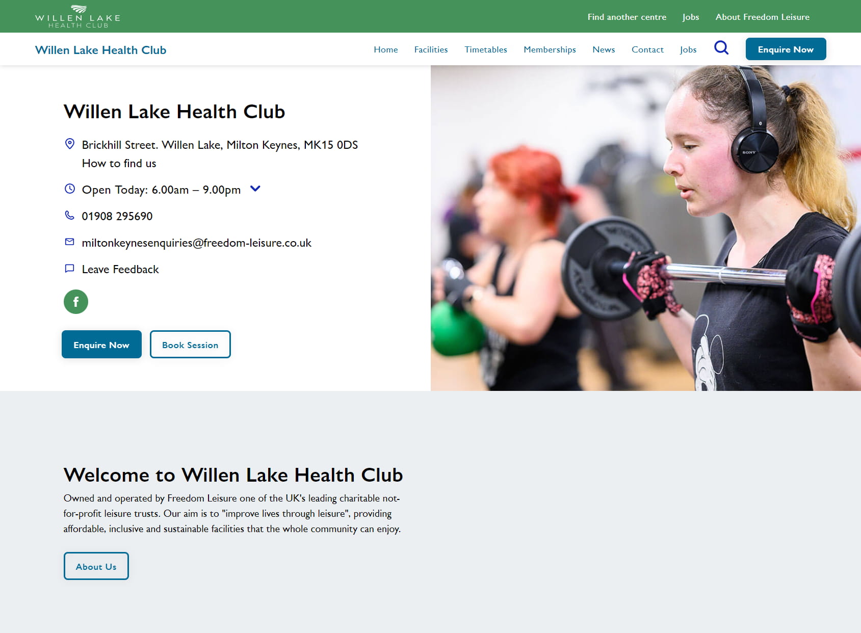 Willen Lake Health Club