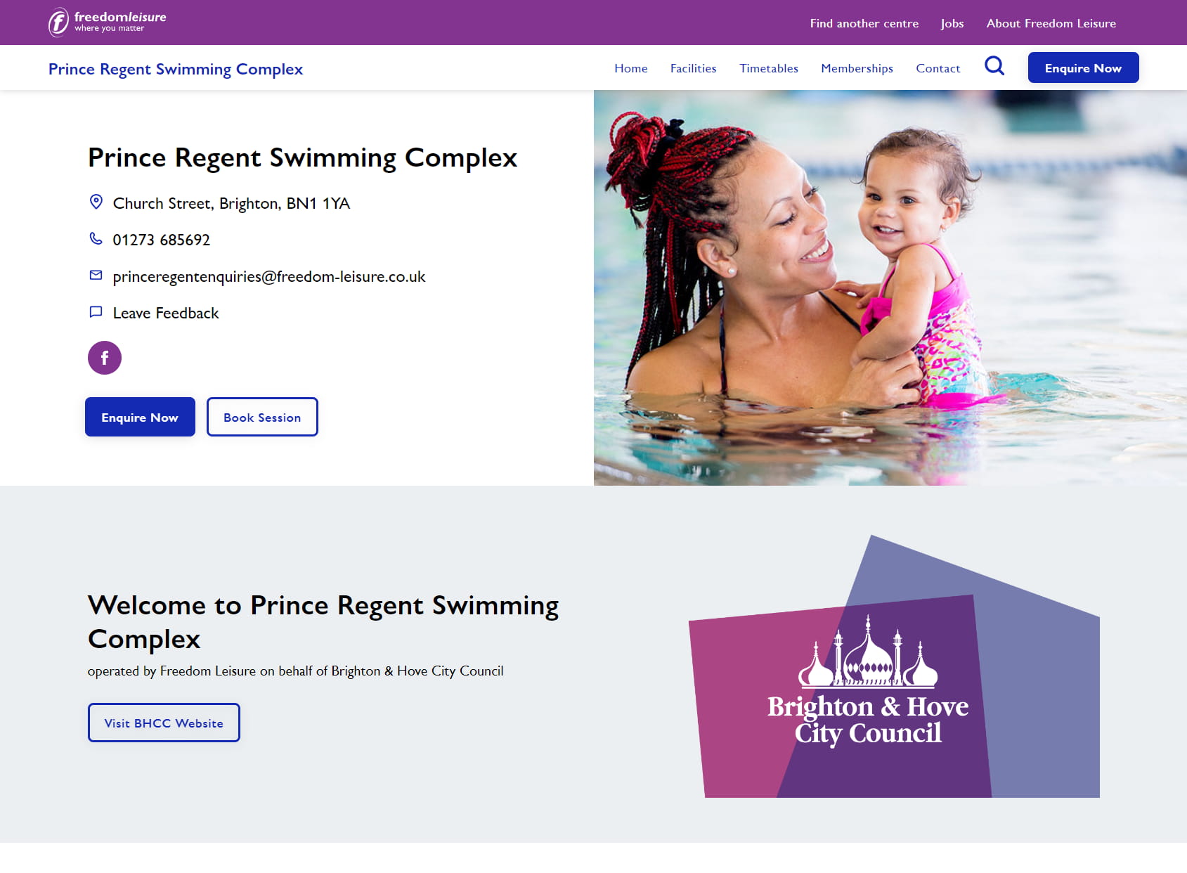 Prince Regent Swimming Complex