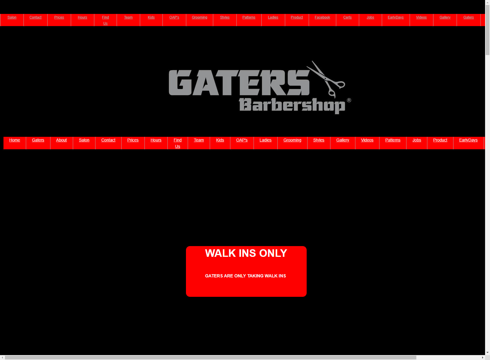 Gaters' Barber Shop