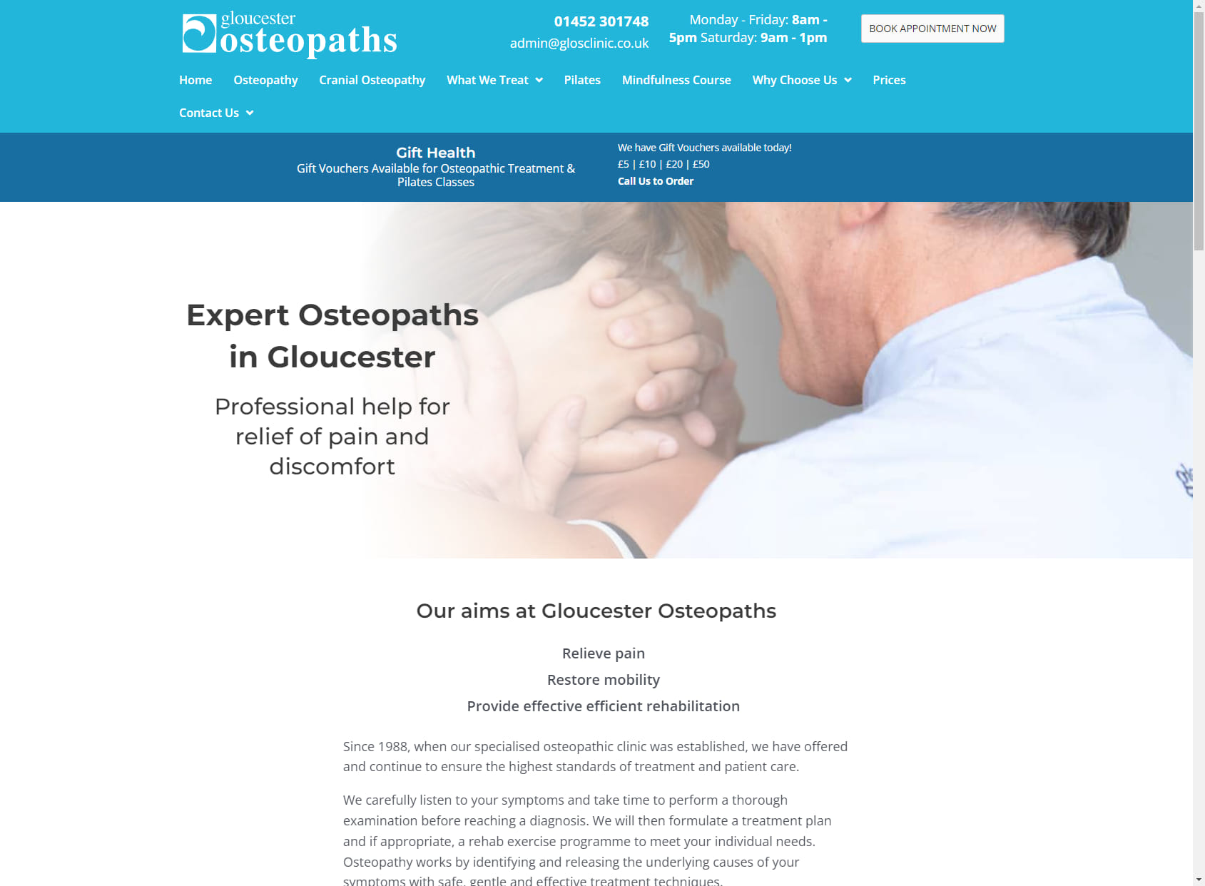 Gloucester Osteopathic And Sports Injuries Clinic