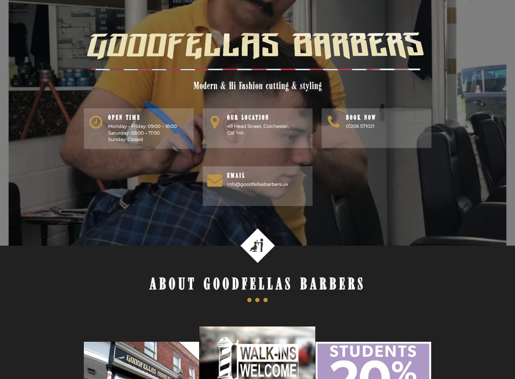 Goodfellas Barbers Colchester