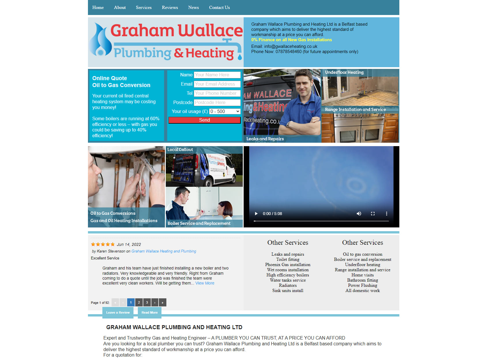Graham Wallace Plumbing and Heating Ltd