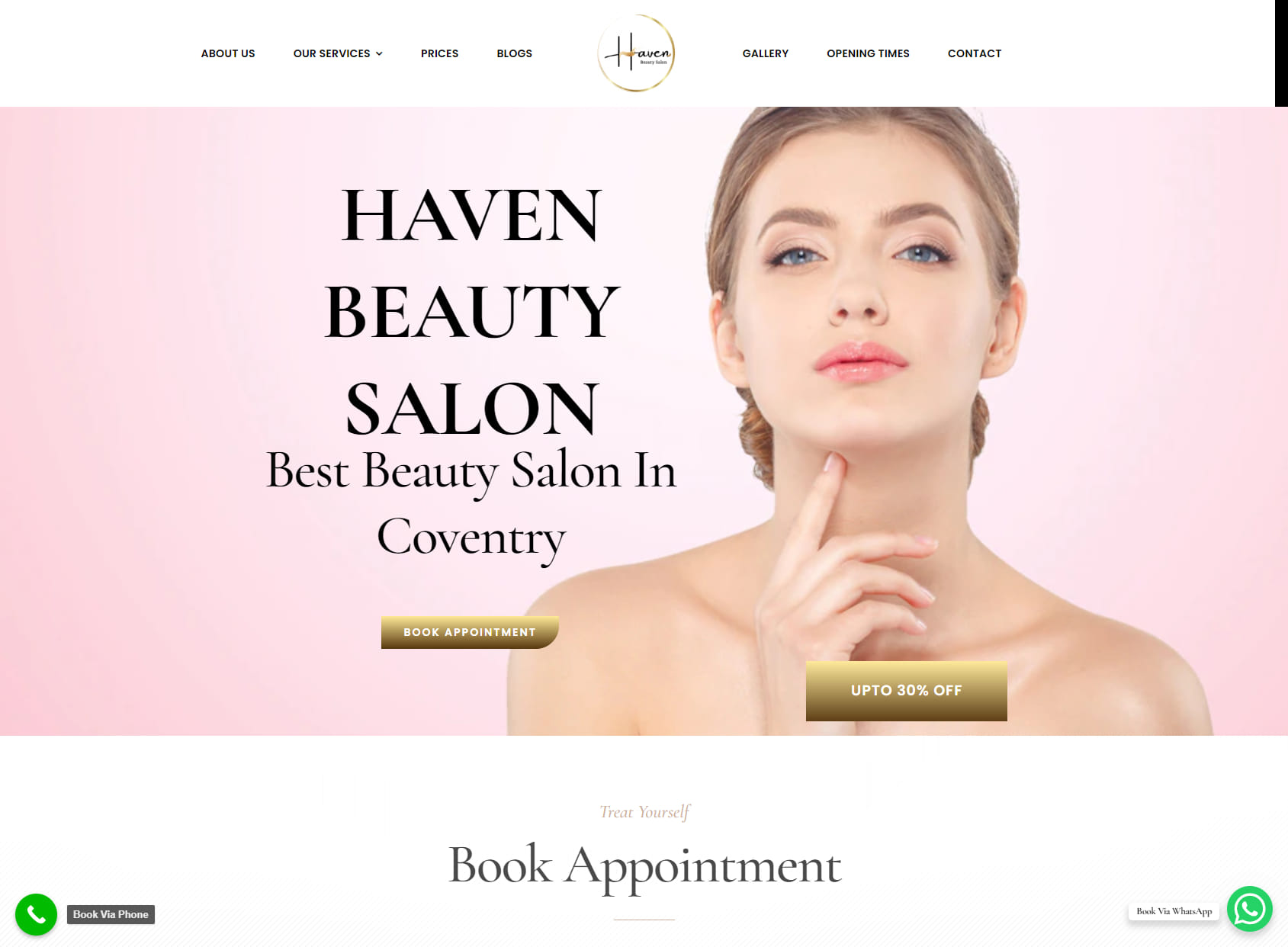 Haven Beauty Salon w Coventry