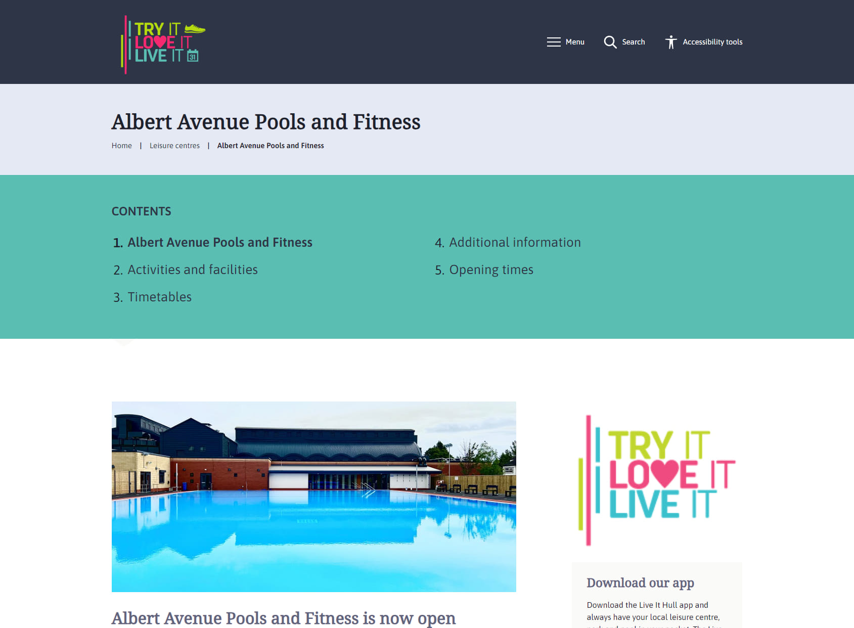 Albert Avenue Pools and Fitness