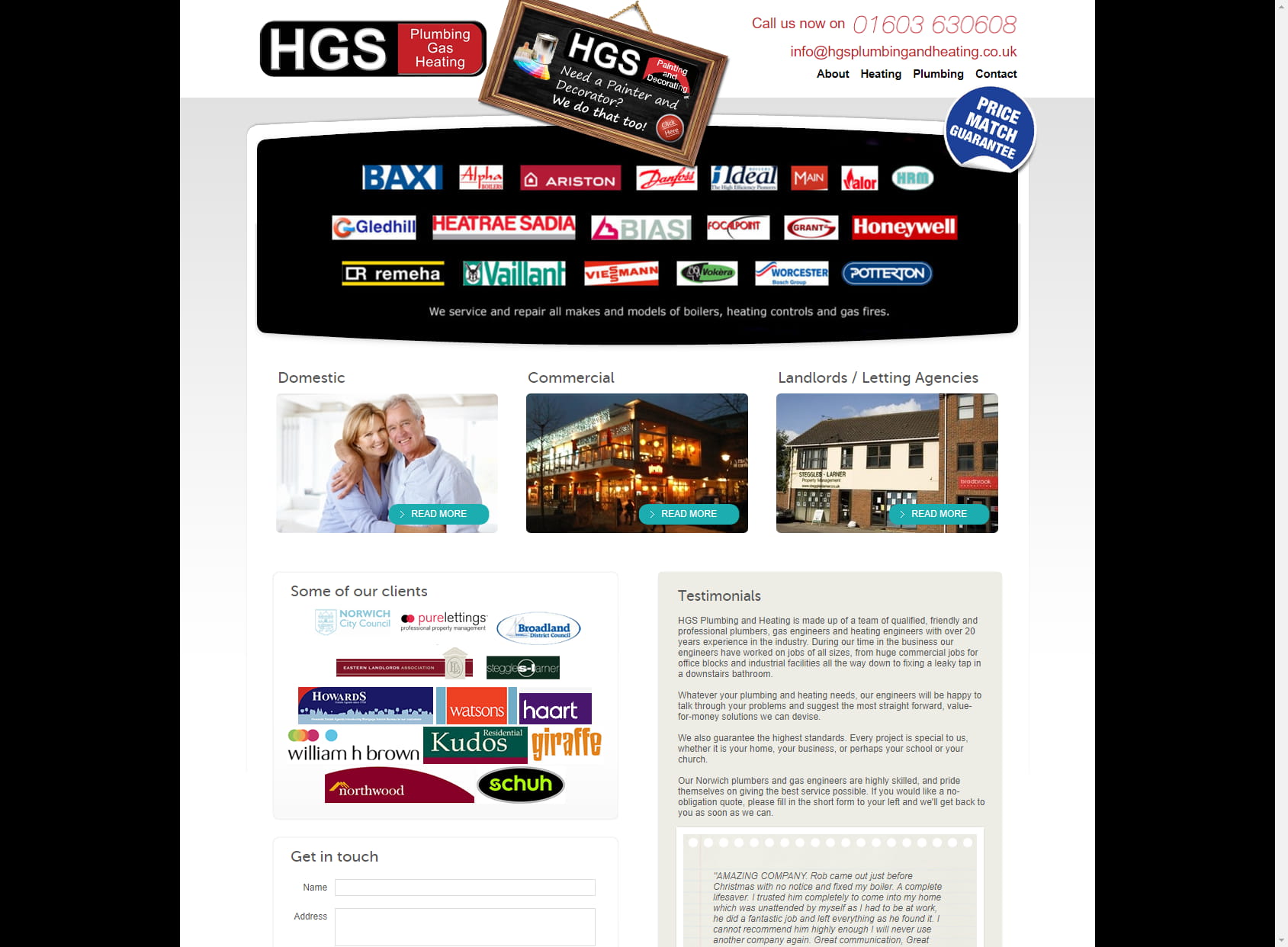 HGS Plumbing and Heating