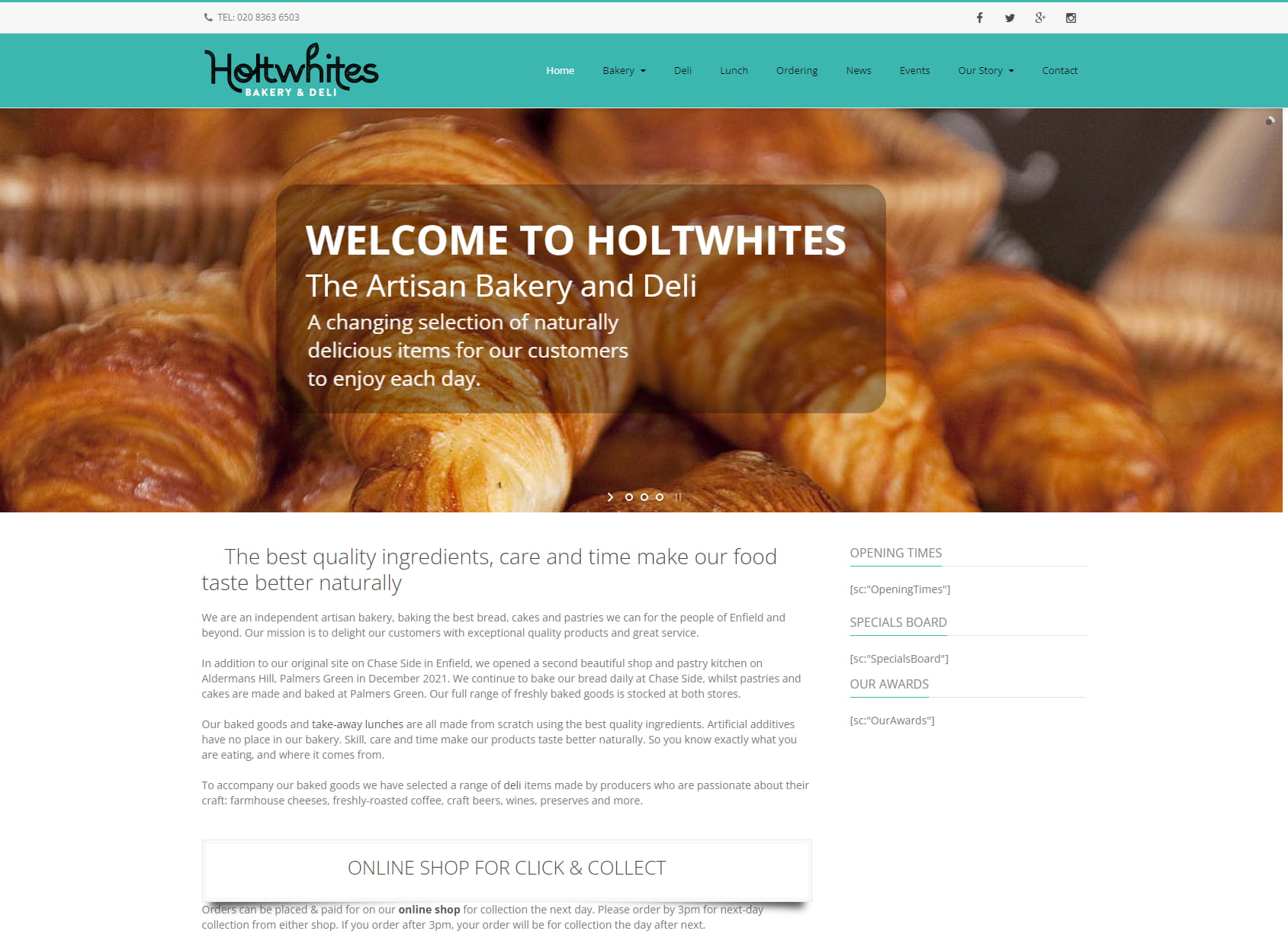 Holtwhites Bakery Enfield