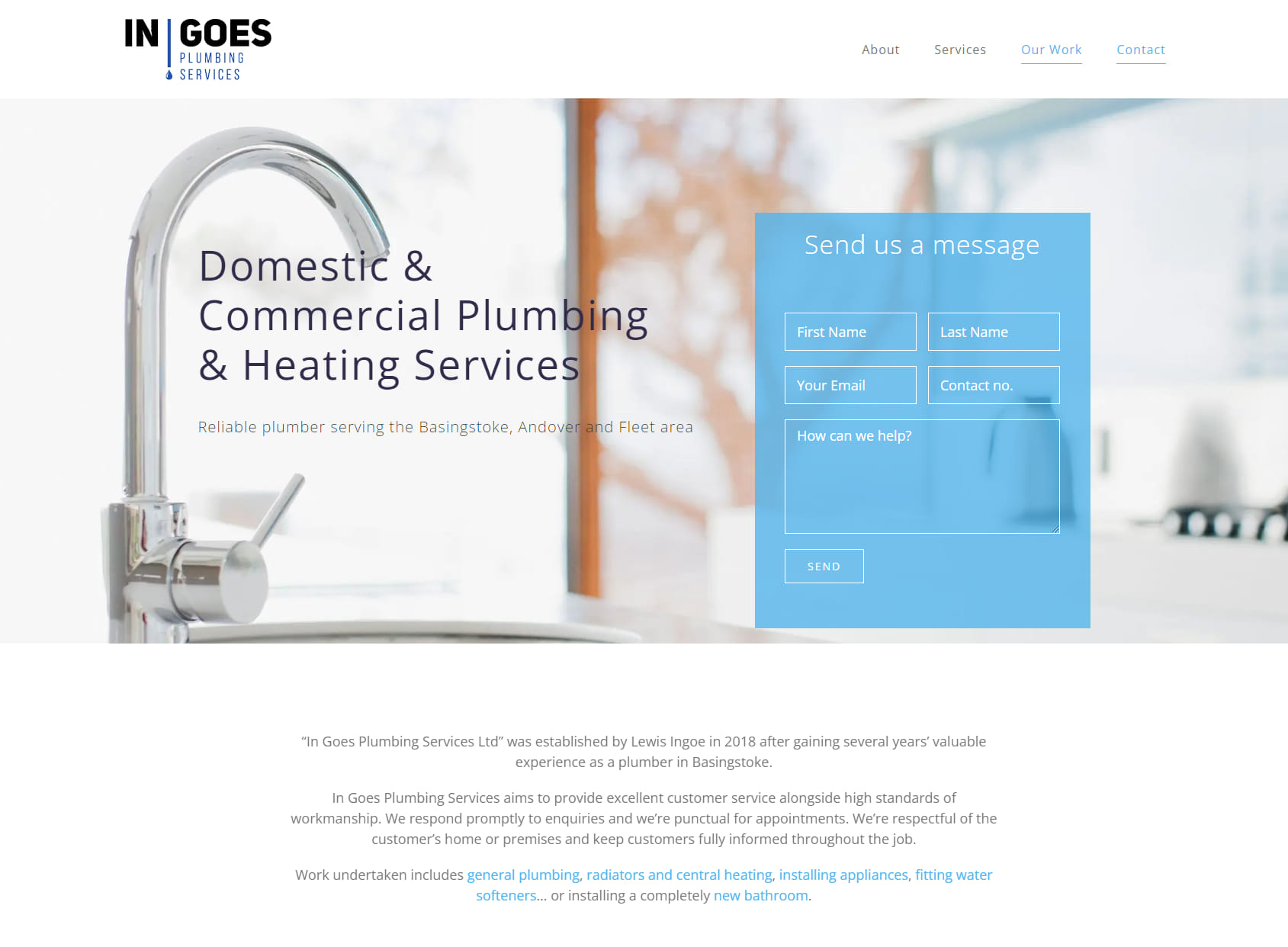 In Goes Plumbing Services