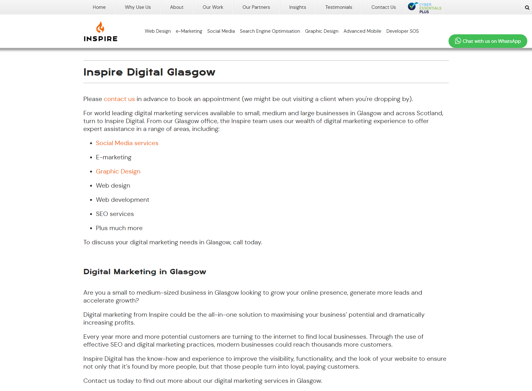 Inspire Digital Glasgow