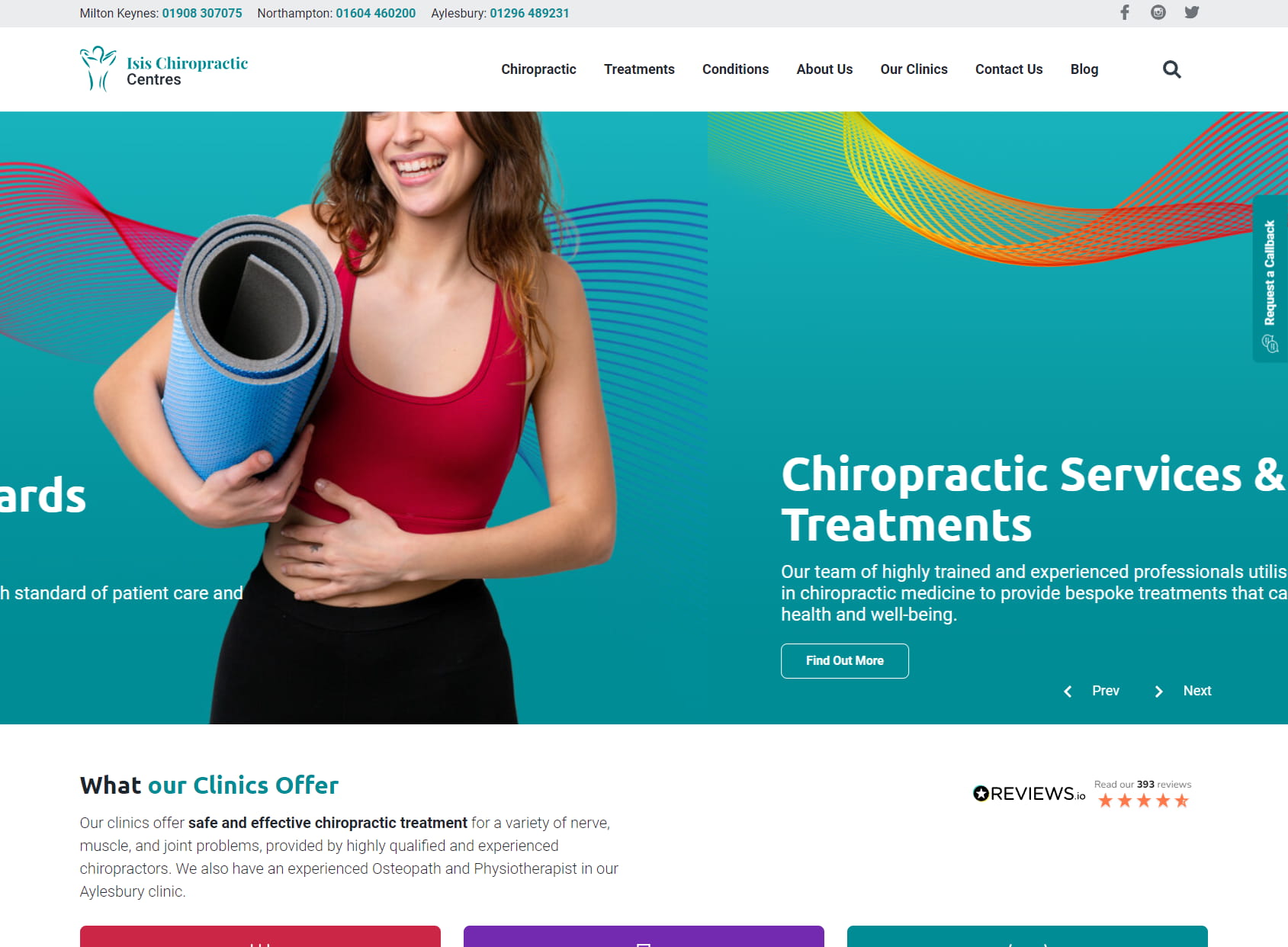 Northampton Chiropractic Centres (ISIS Back Pain and Sports Injury Clinics)
