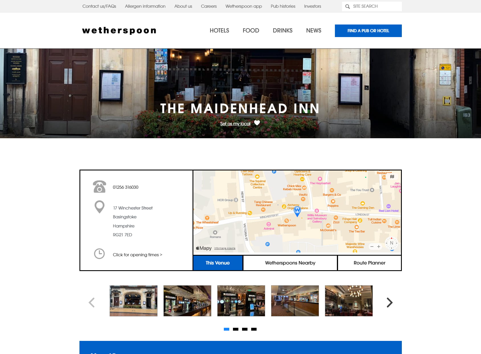 The Maidenhead Inn - JD Wetherspoon