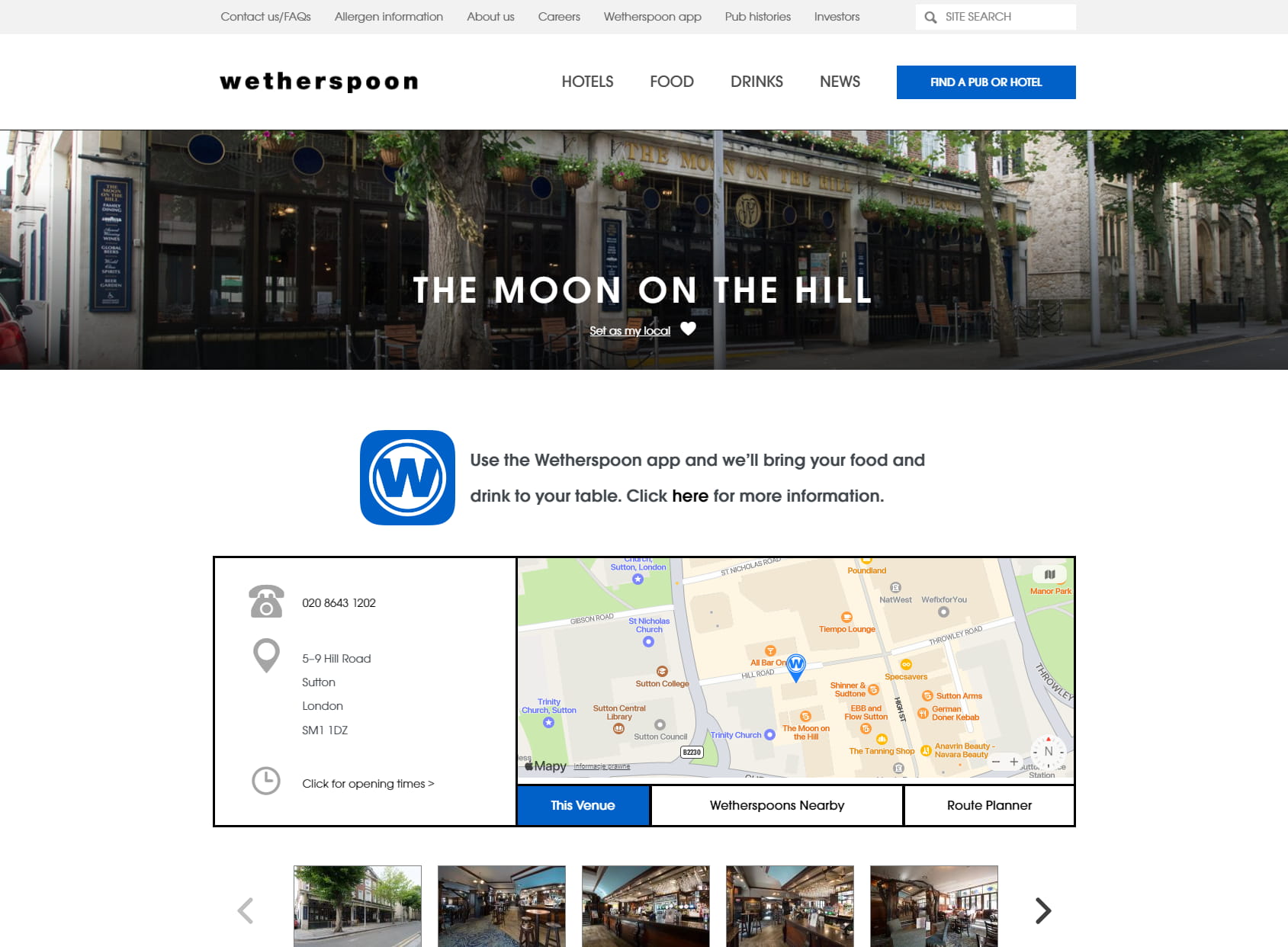 The Moon on the Hill - JD Wetherspoon