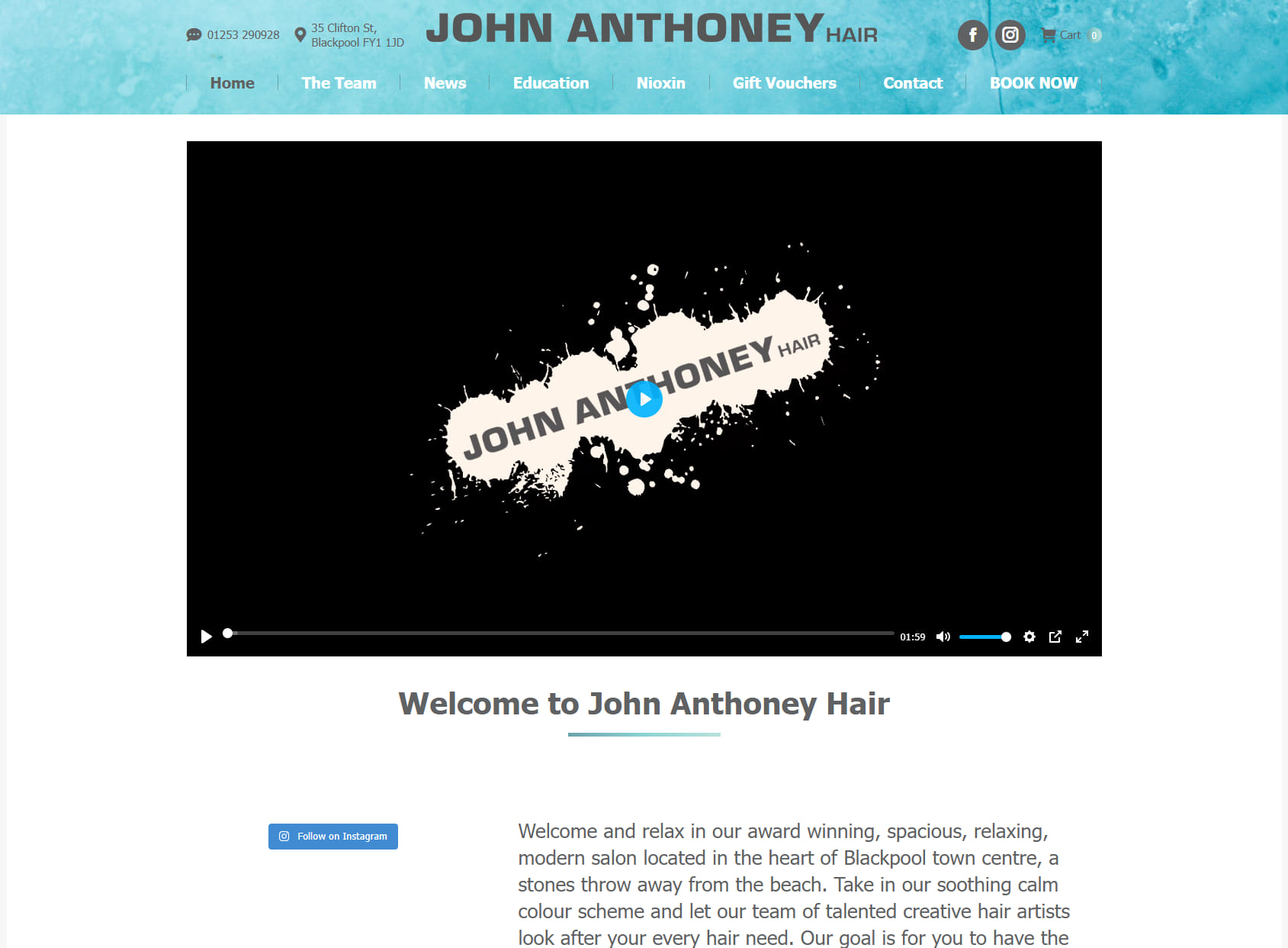 John Anthoney Hair