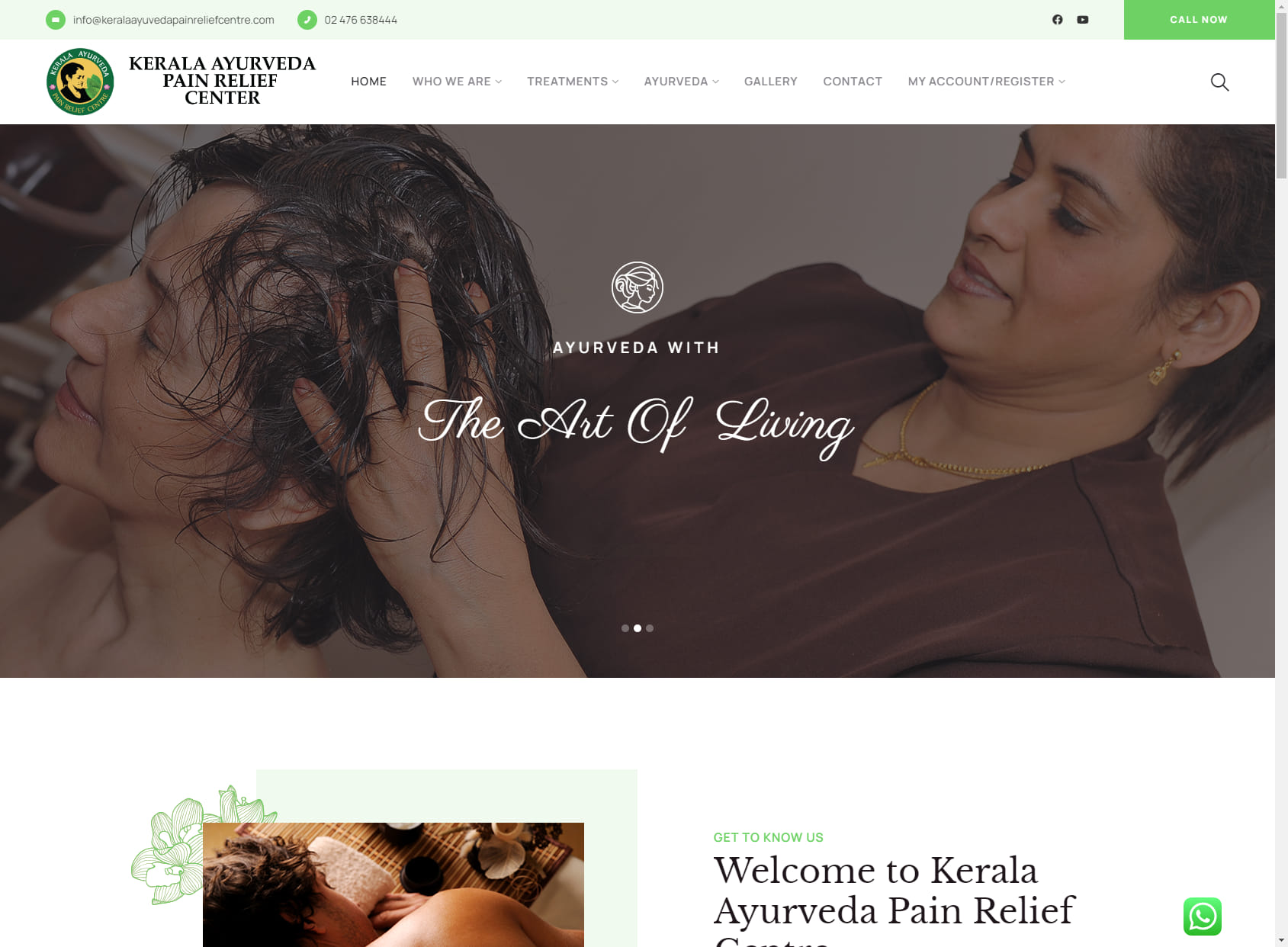 Kerala Ayurveda Pain Relief Center