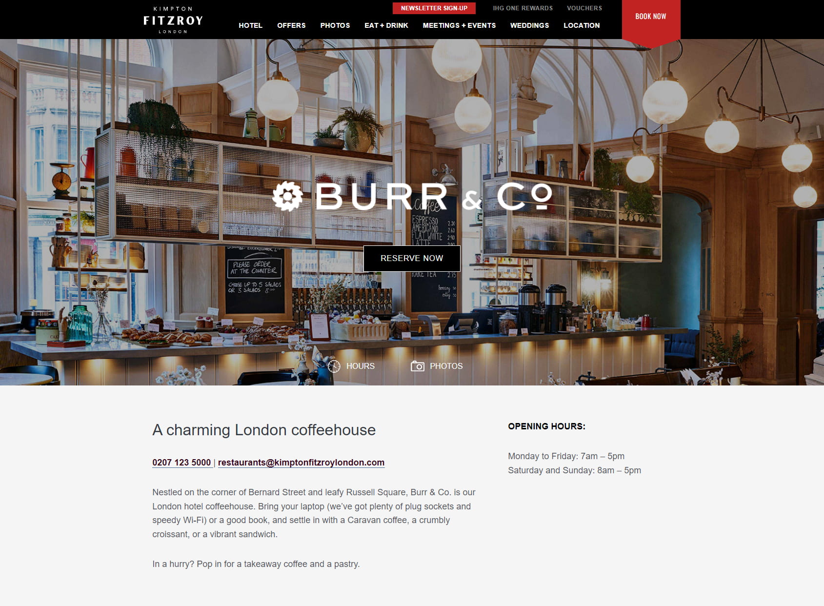 Burr & Co. London