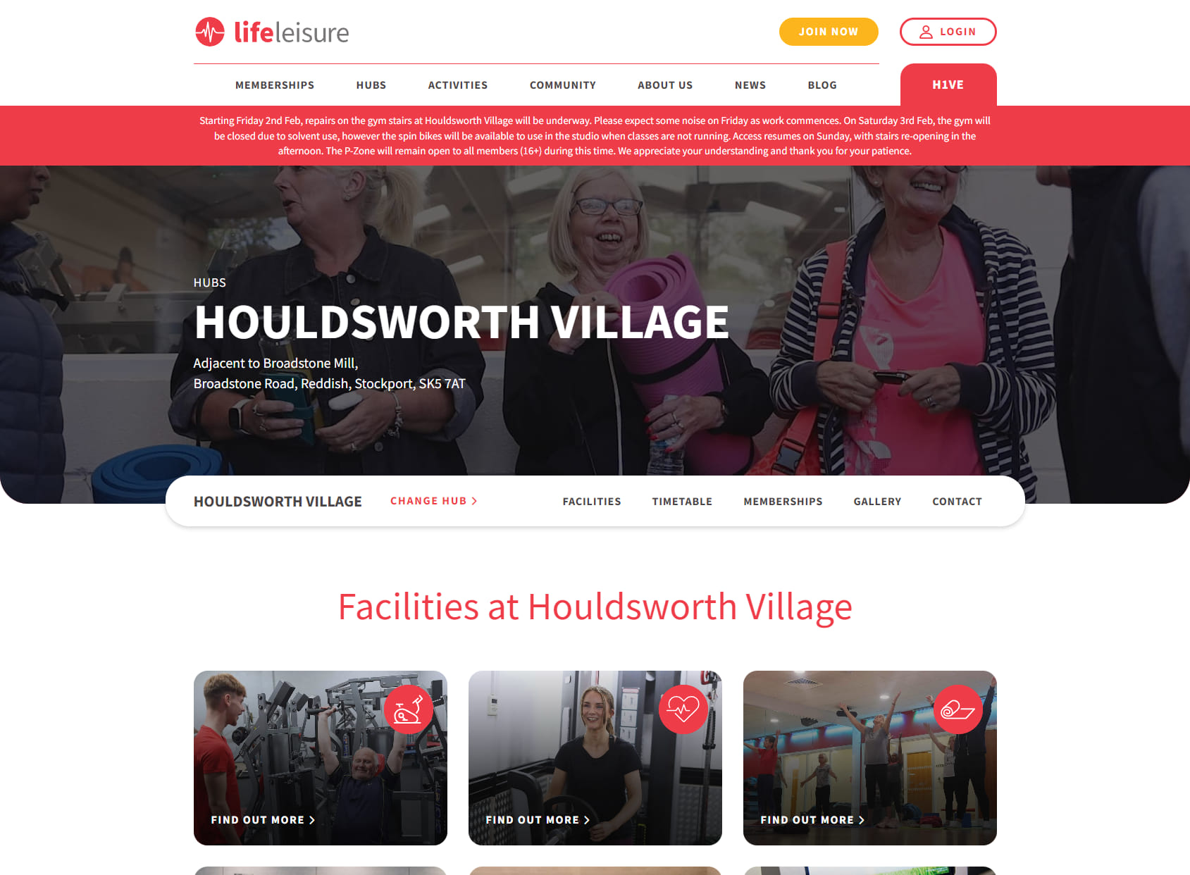 Life Leisure Houldsworth Village