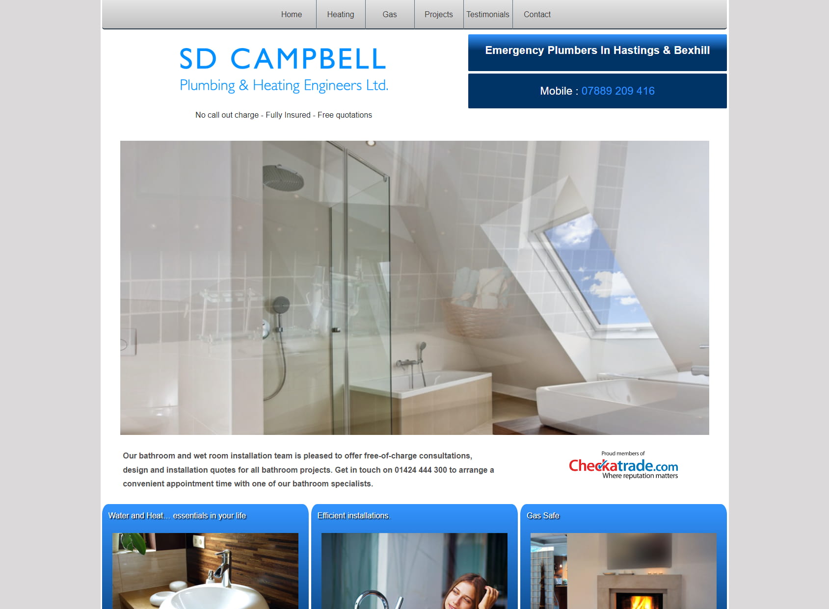 S D Campbell Plumbing & Heating