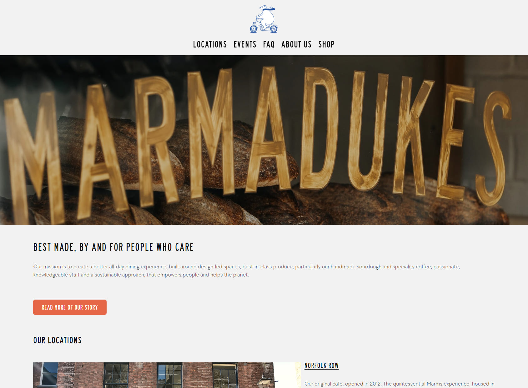 Marmadukes - Norfolk Row