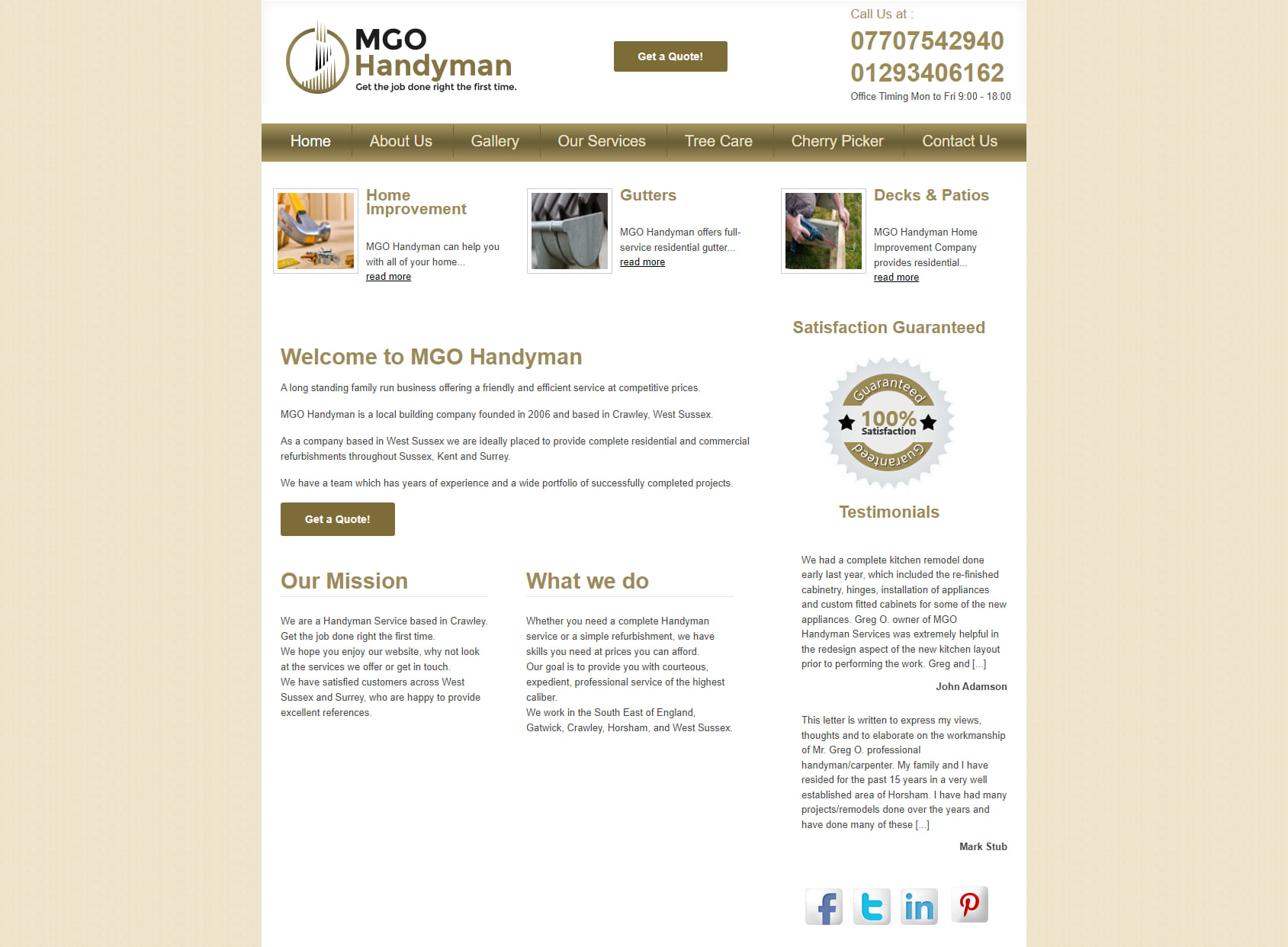 MGO Handyman Services